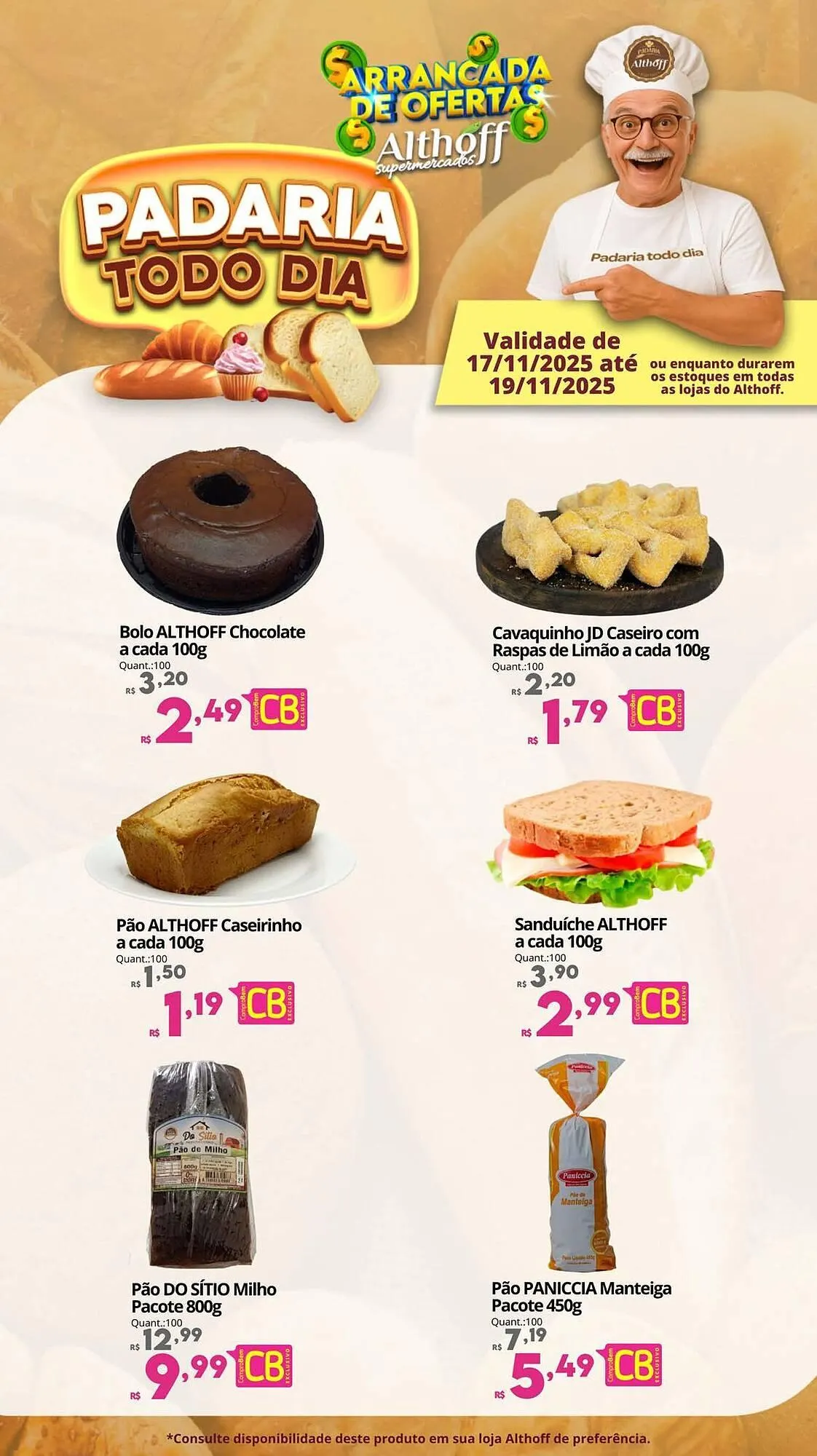 Encarte de Encarte Althoff Supermercados 17 de novembro até 19 de novembro 2025 - Pagina 1