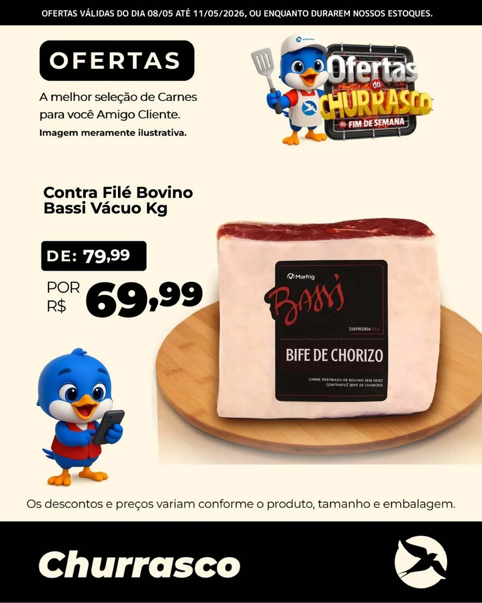 Encarte de Folheto Andorinha Hipermercado 9 de maio até 11 de maio 2026 - Pagina 3