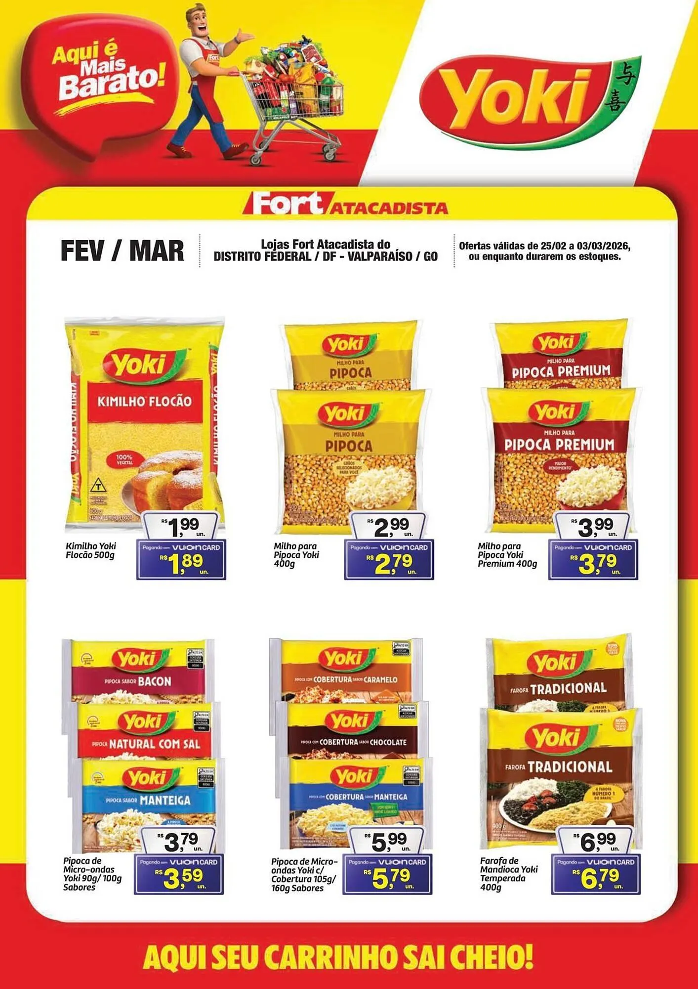 Encarte de Tabloide Fort Atacadista 25 de fevereiro até 3 de março 2026 - Pagina 1