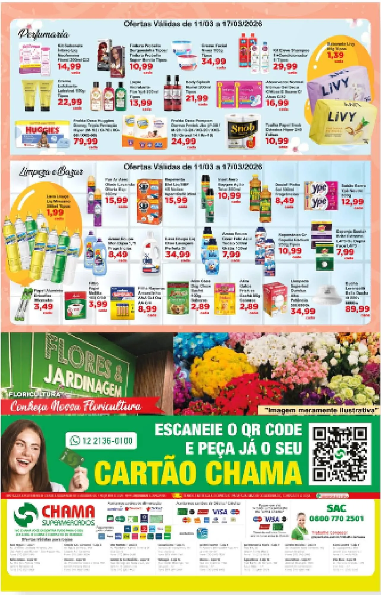 Encarte de Catálogo Chama Supermercados 16 de março até 17 de março 2026 - Pagina 4