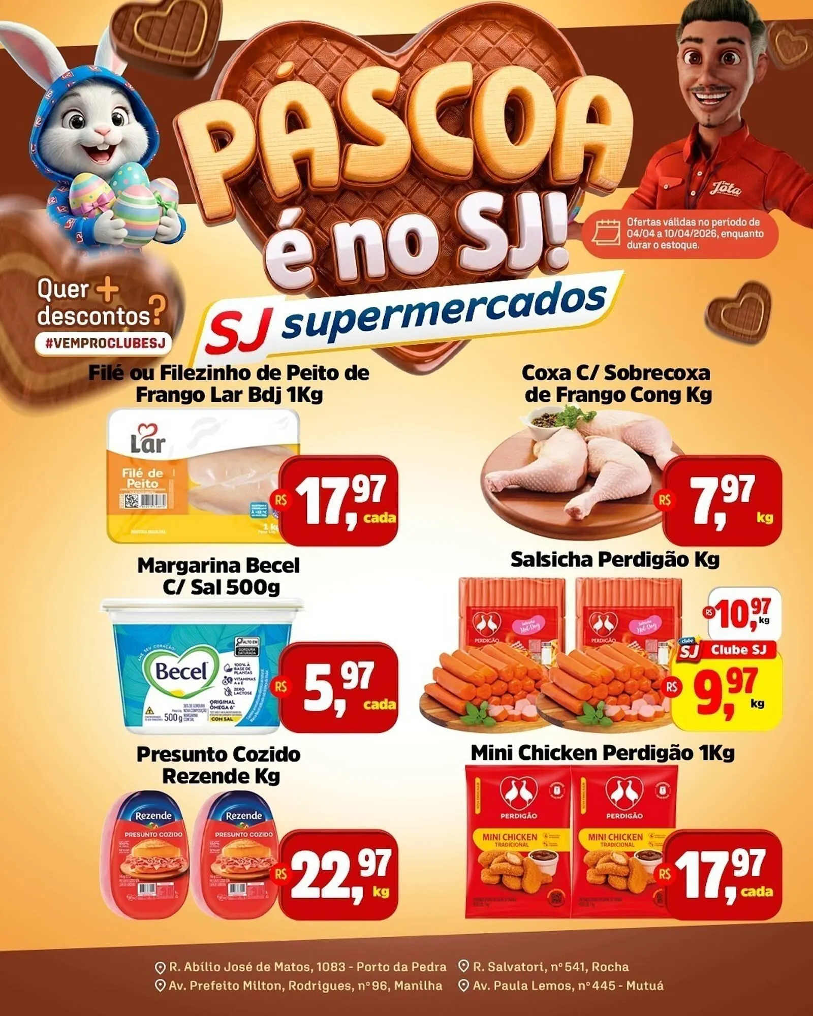Encarte de Encarte Sj Supermercados 4 de abril até 10 de abril 2026 - Pagina 3