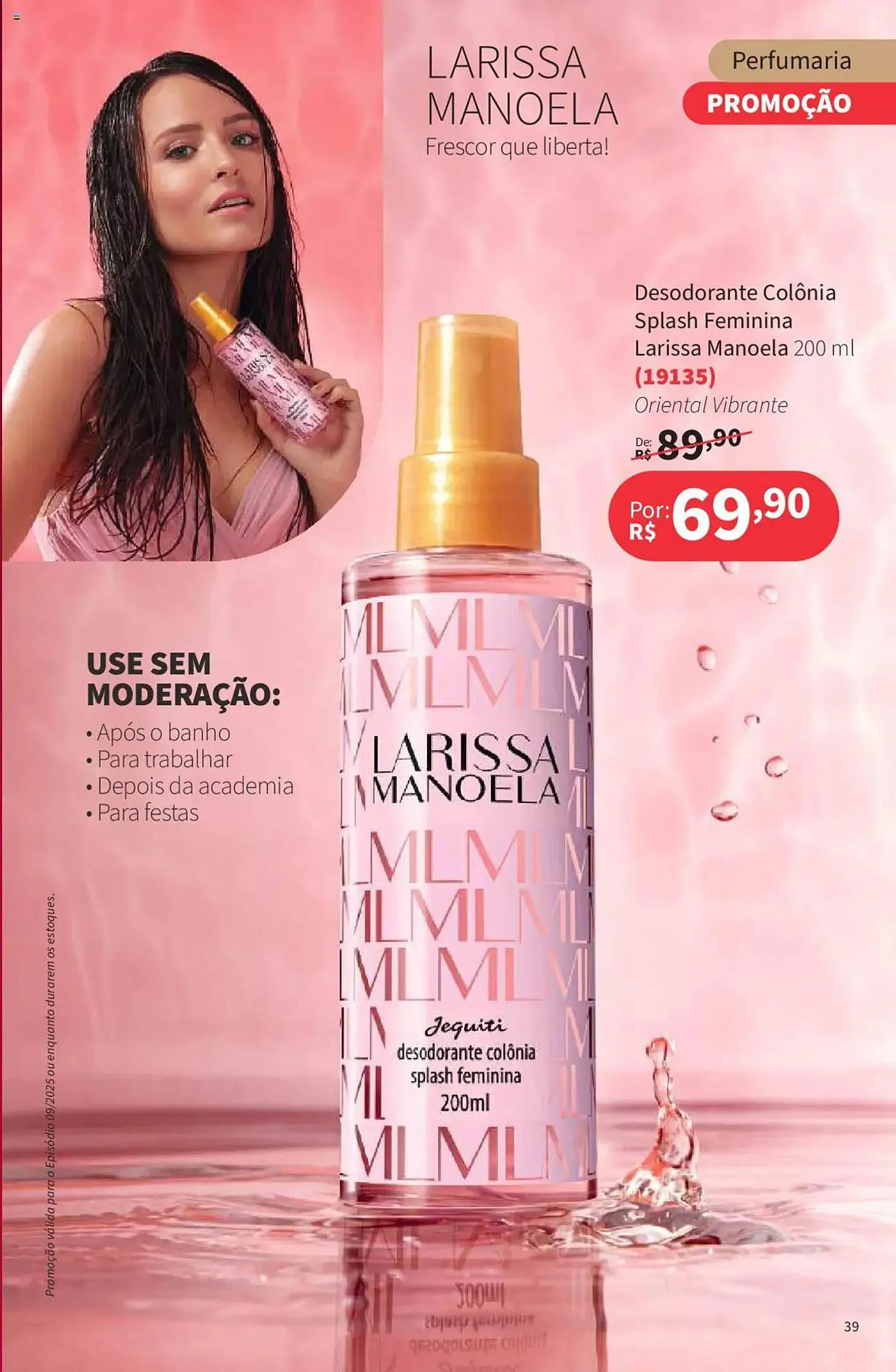 Encarte de Catálogo Jequiti 19 de junho até 17 de julho 2025 - Pagina 39