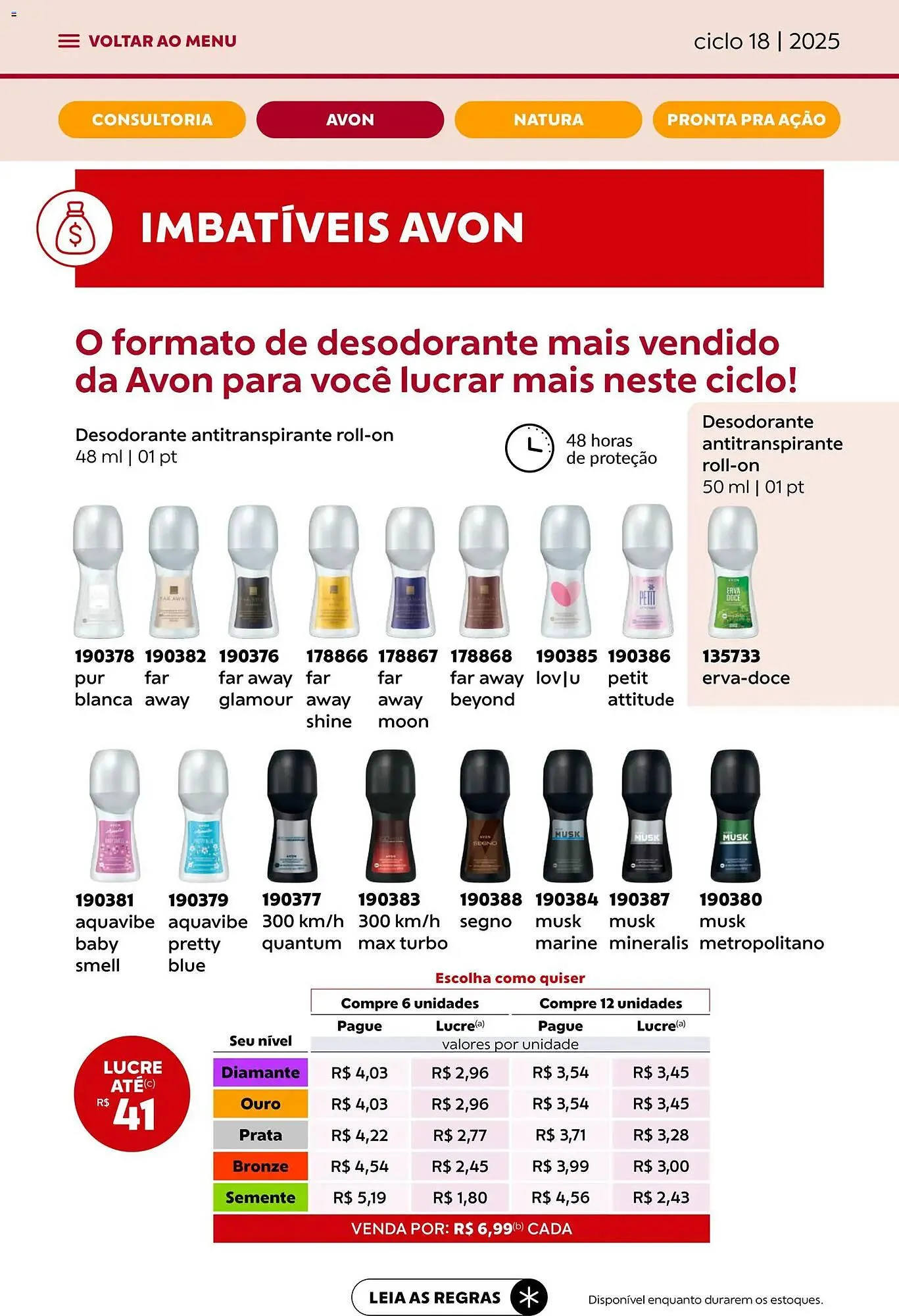 Encarte de Catálogo Avon 29 de outubro até 30 de novembro 2025 - Pagina 31