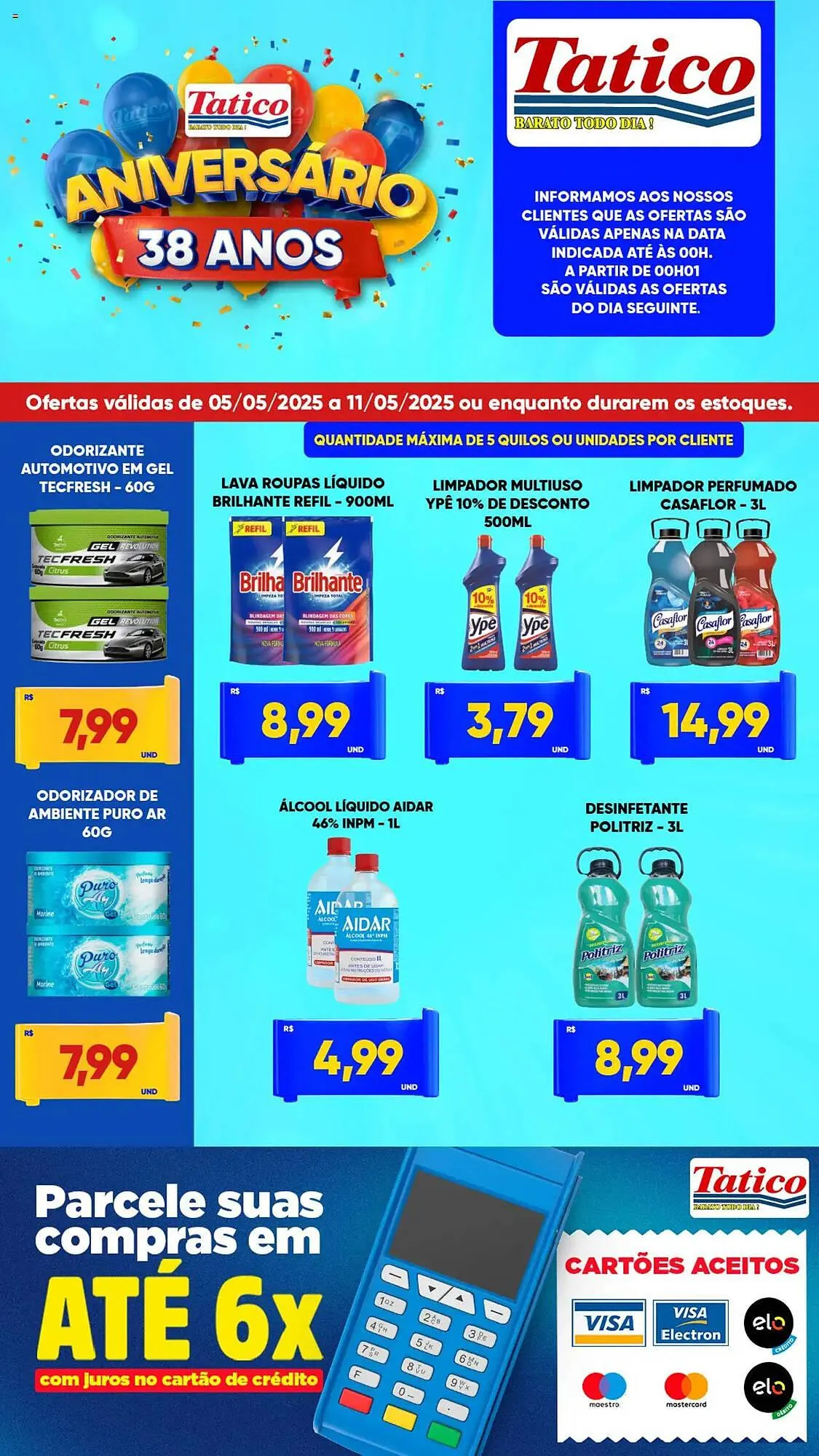 Encarte de Catálogo Tatico 5 de maio até 13 de maio 2025 - Pagina 9
