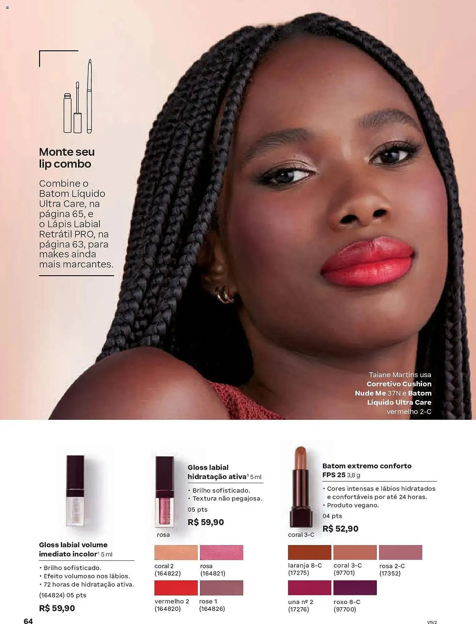 Encarte de Catálogo Natura 19 de fevereiro até 12 de março 2026 - Pagina 64