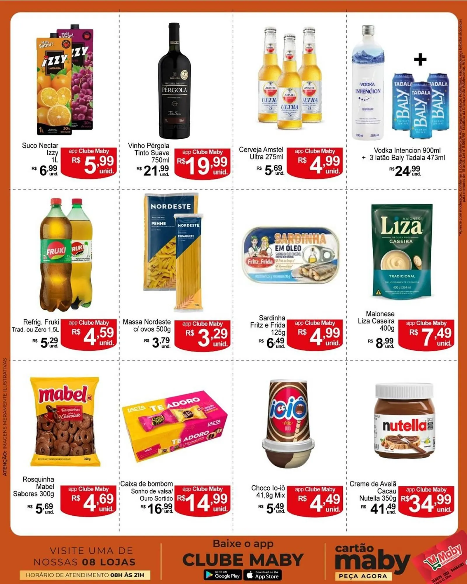 Encarte de Catálogo Maby Supermercados 17 de abril até 19 de abril 2026 - Pagina 2