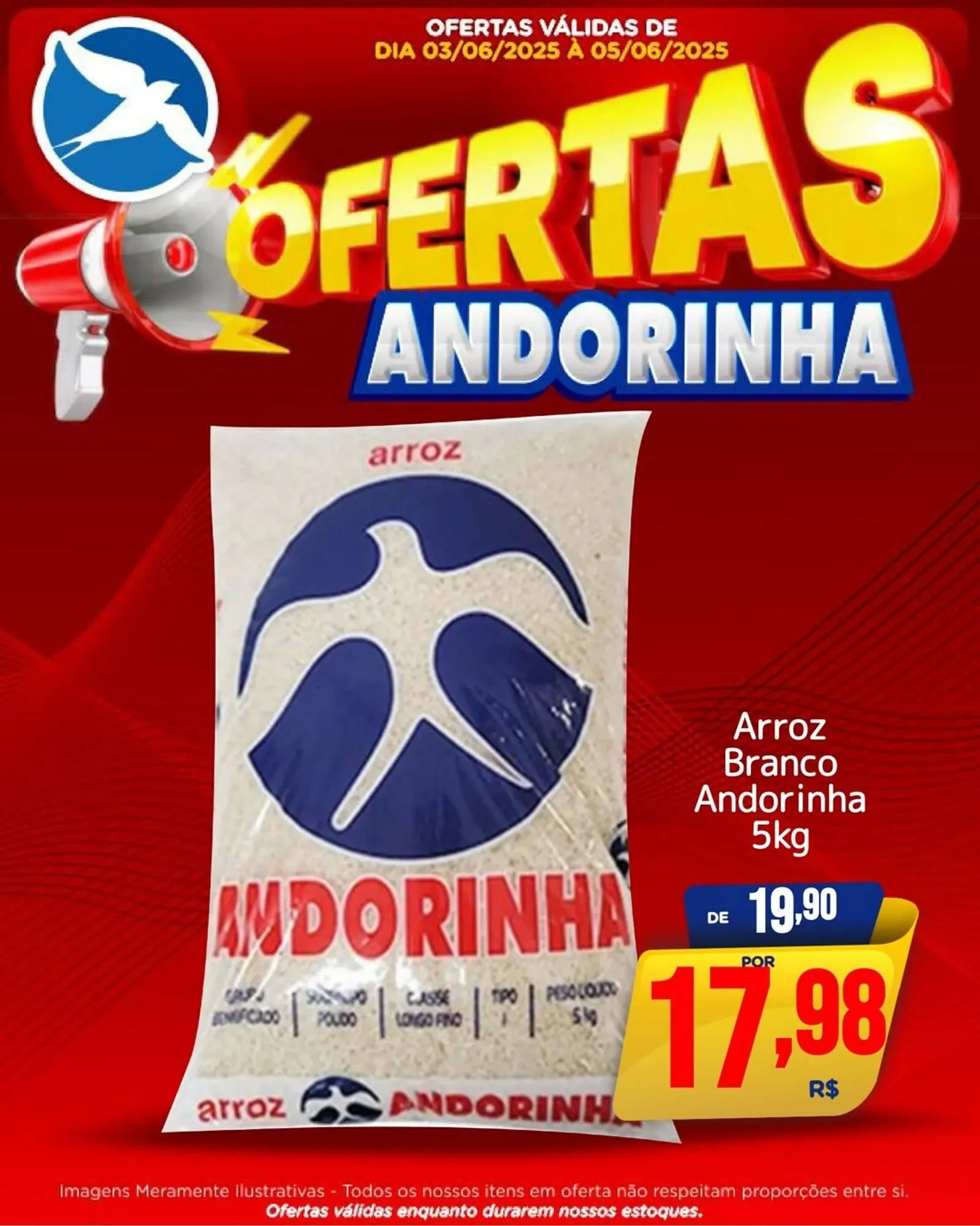 Encarte de Catálogo Andorinha Hipermercado 3 de junho até 5 de junho 2025 - Pagina 1