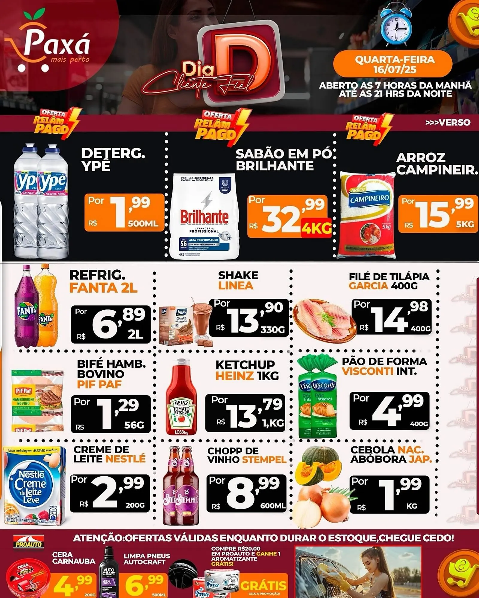 Encarte de Catálogo Paxá Supermercados 15 de julho até 16 de julho 2025 - Pagina 2