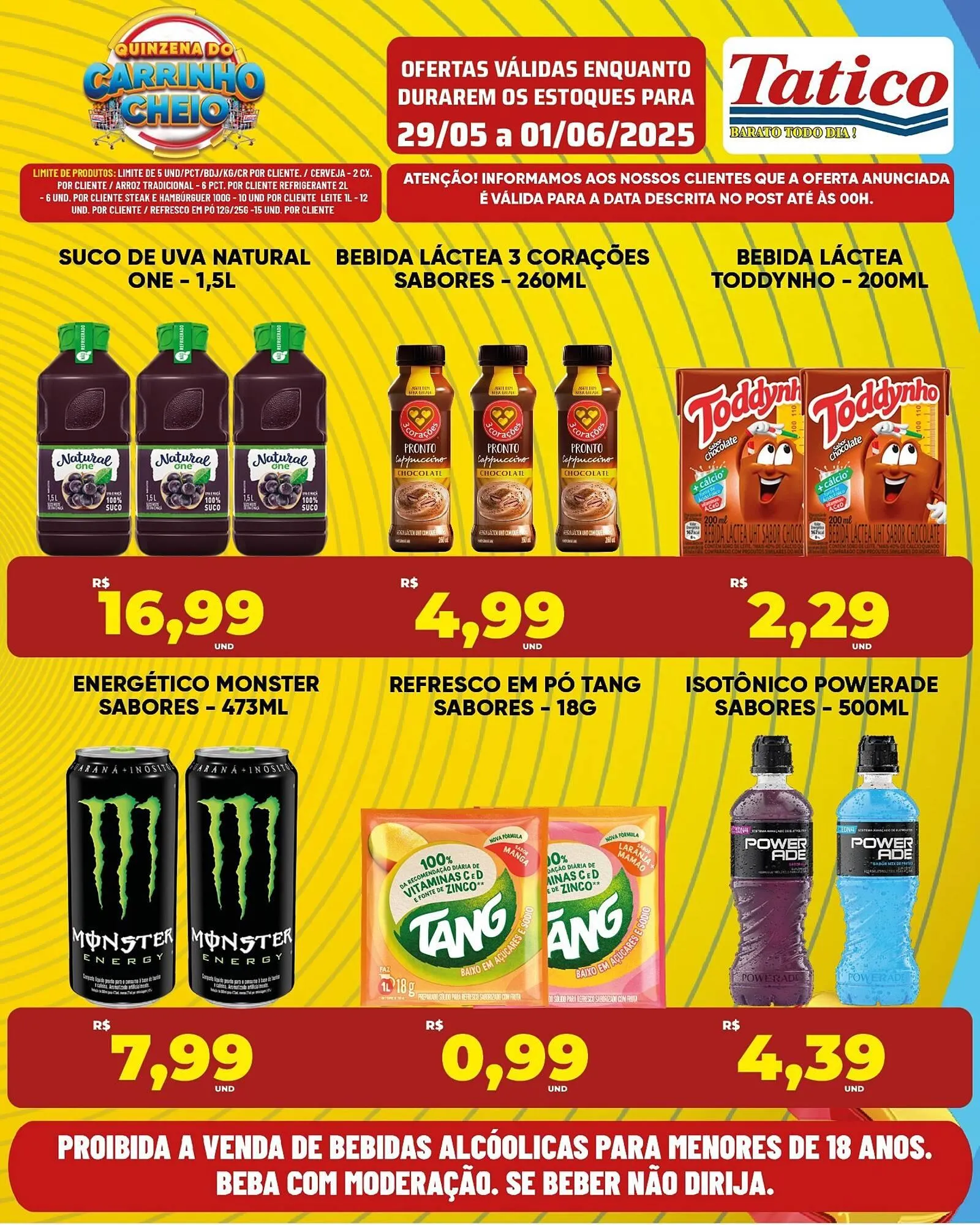 Encarte de Catálogo Tatico 29 de maio até 1 de junho 2025 - Pagina 3