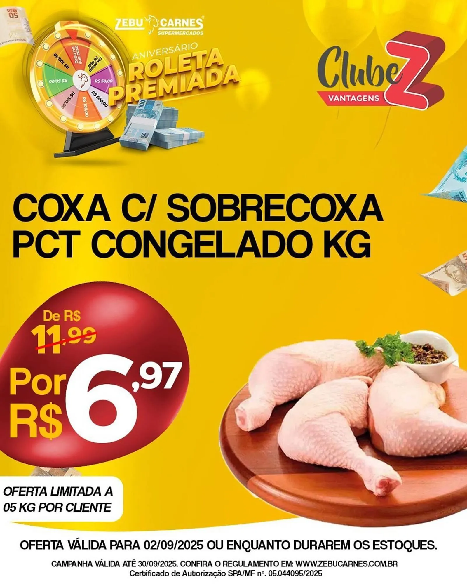 Encarte de Catálogo Zebu Carnes Supermercados 5 de setembro até 30 de setembro 2025 - Pagina 4