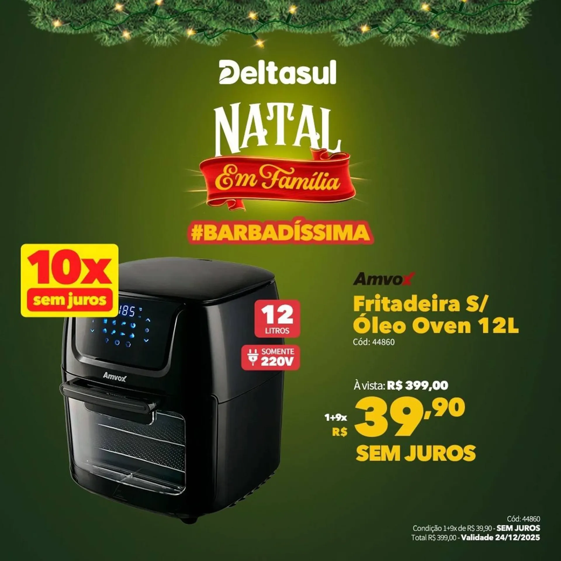 Encarte de Folheto Deltasul 19 de dezembro até 24 de dezembro 2025 - Pagina 2