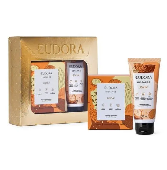 Kit Eudora Instance Karite Sabonete e Hidratante