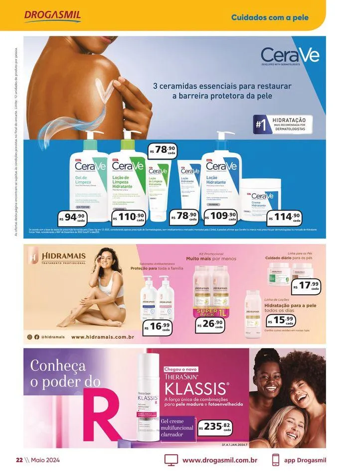 Encarte de Aniversário Drogasmil 3 de maio até 2 de junho 2024 - Pagina 22