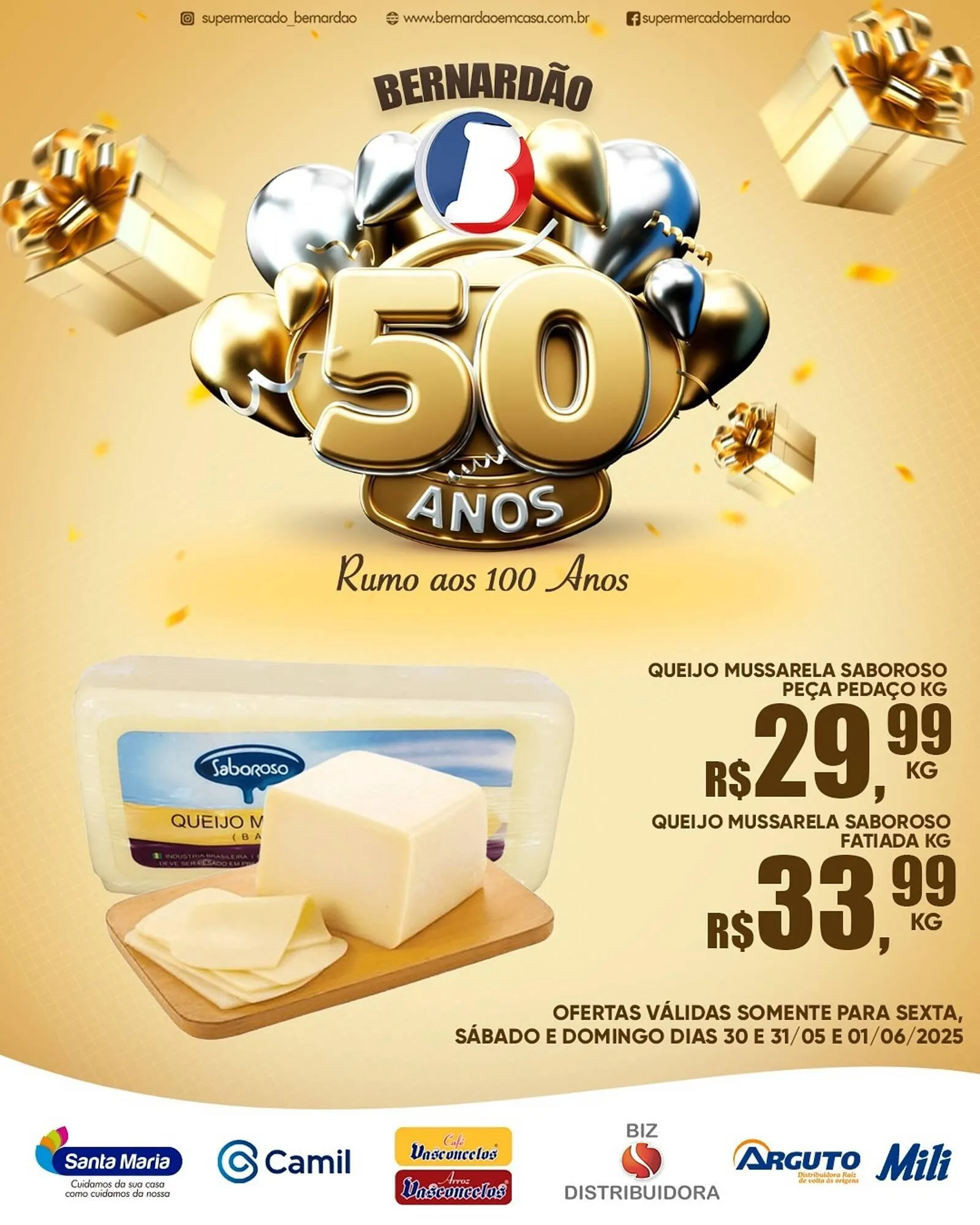 Encarte de Catálogo Supermercado Bernardão 30 de maio até 1 de junho 2025 - Pagina 3