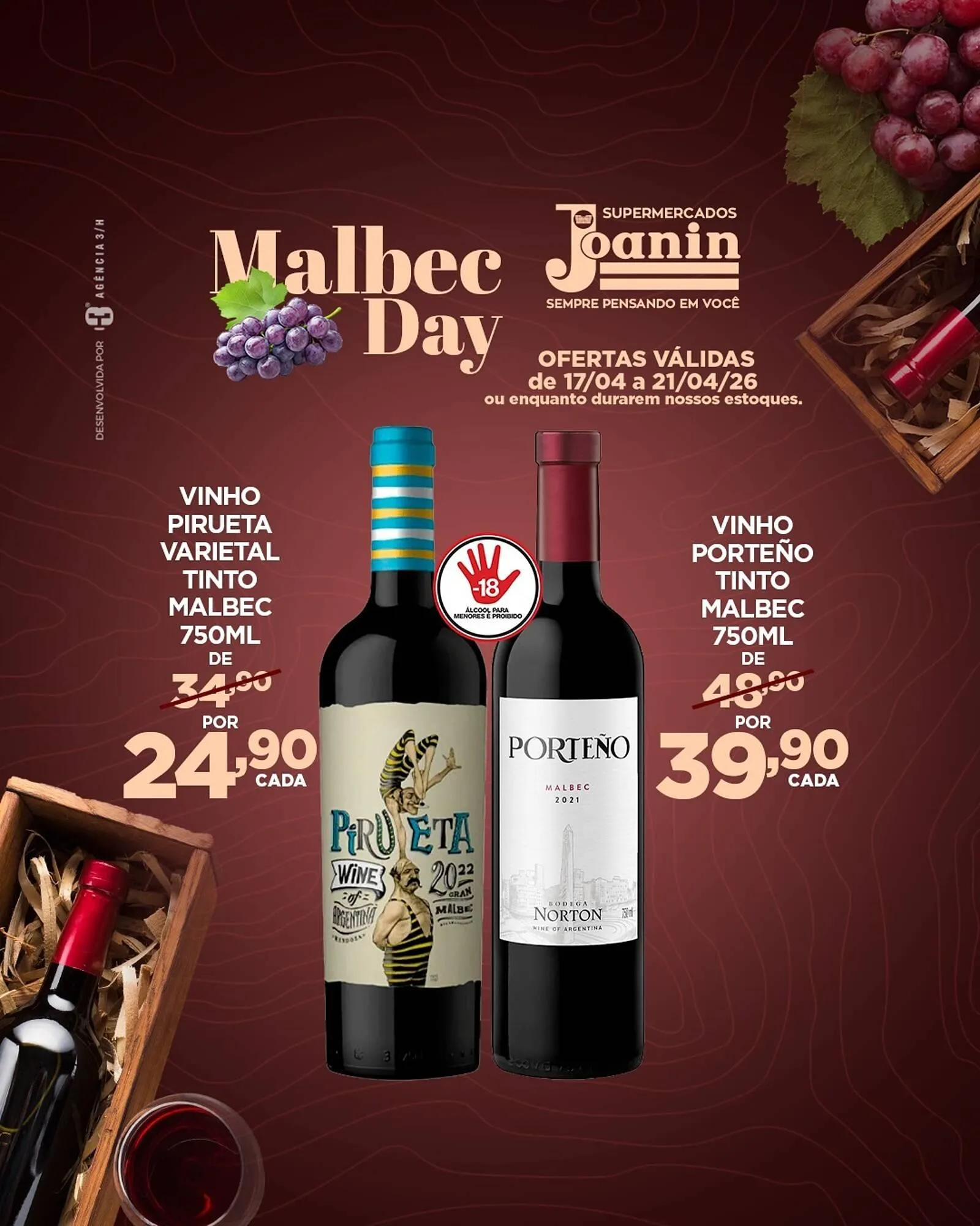 Encarte de Catálogo Supermercados Joanin 17 de abril até 21 de abril 2026 - Pagina 2