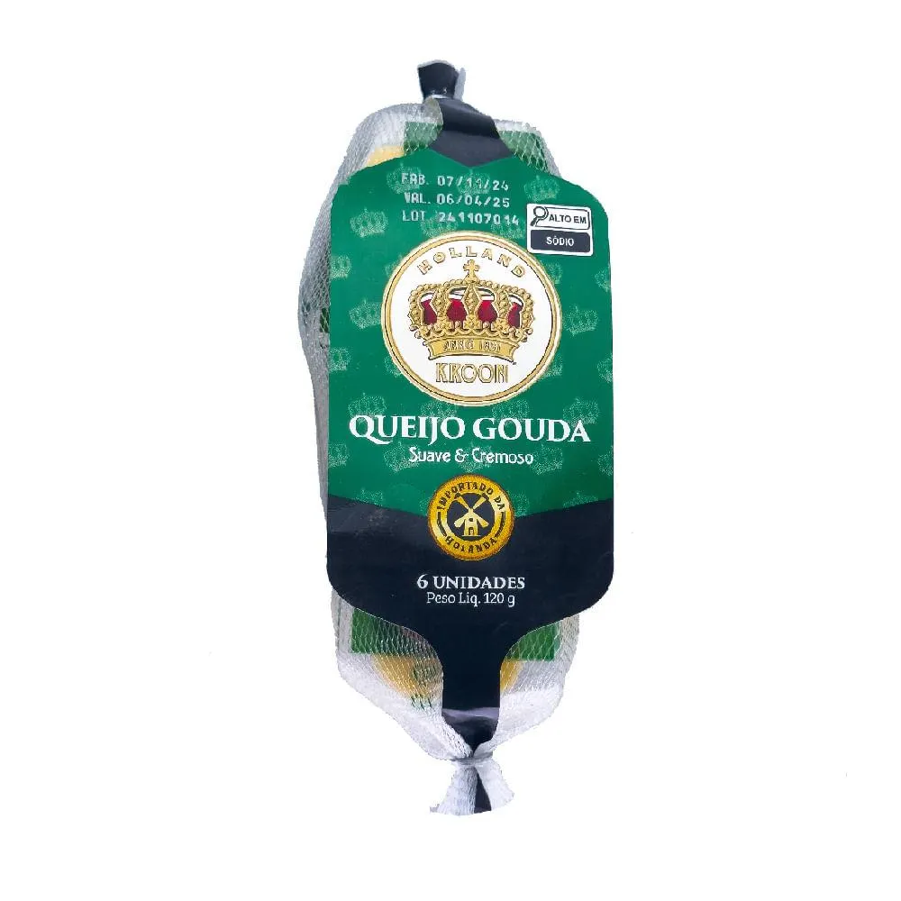 Queijo Gouda Kroon 120g