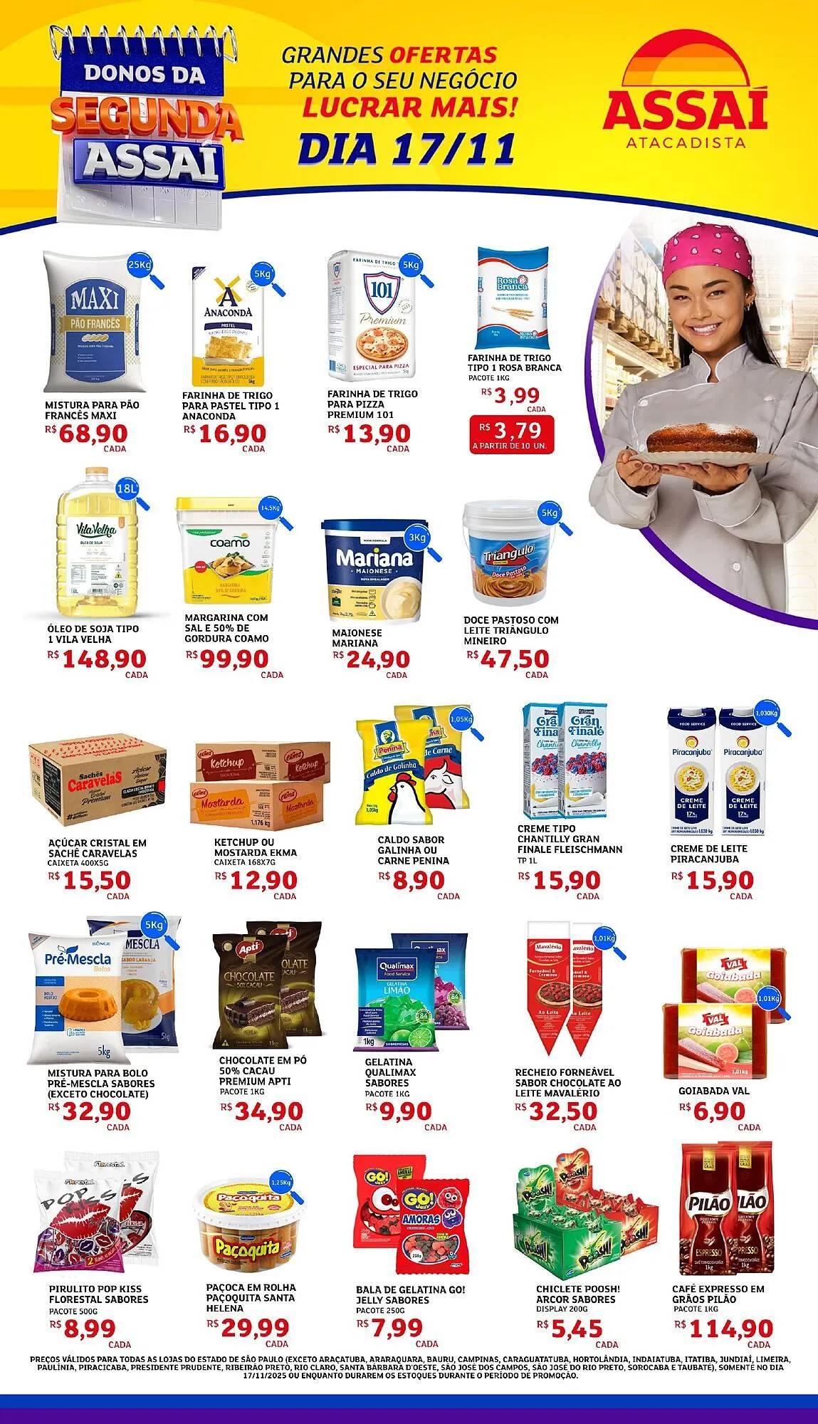 Encarte de Encarte Assaí Atacadista 17 de novembro até 17 de novembro 2025 - Pagina 1