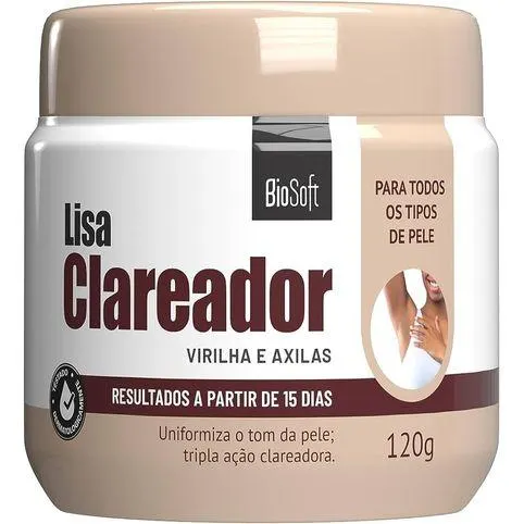 Lisa Clareador Corporal Bio Soft 120g