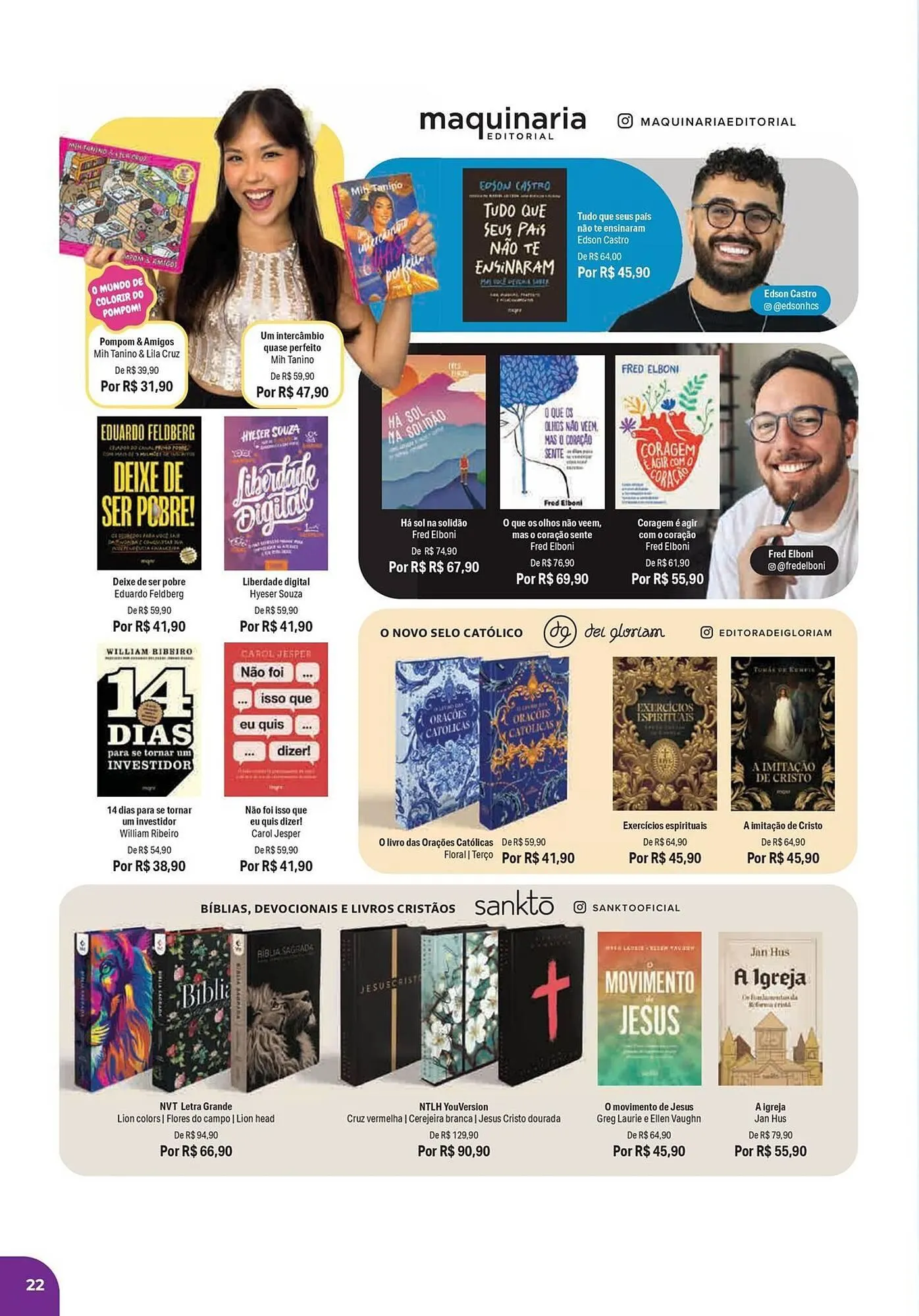 Encarte de Catálogo Livraria Leitura 1 de agosto até 30 de setembro 2025 - Pagina 22