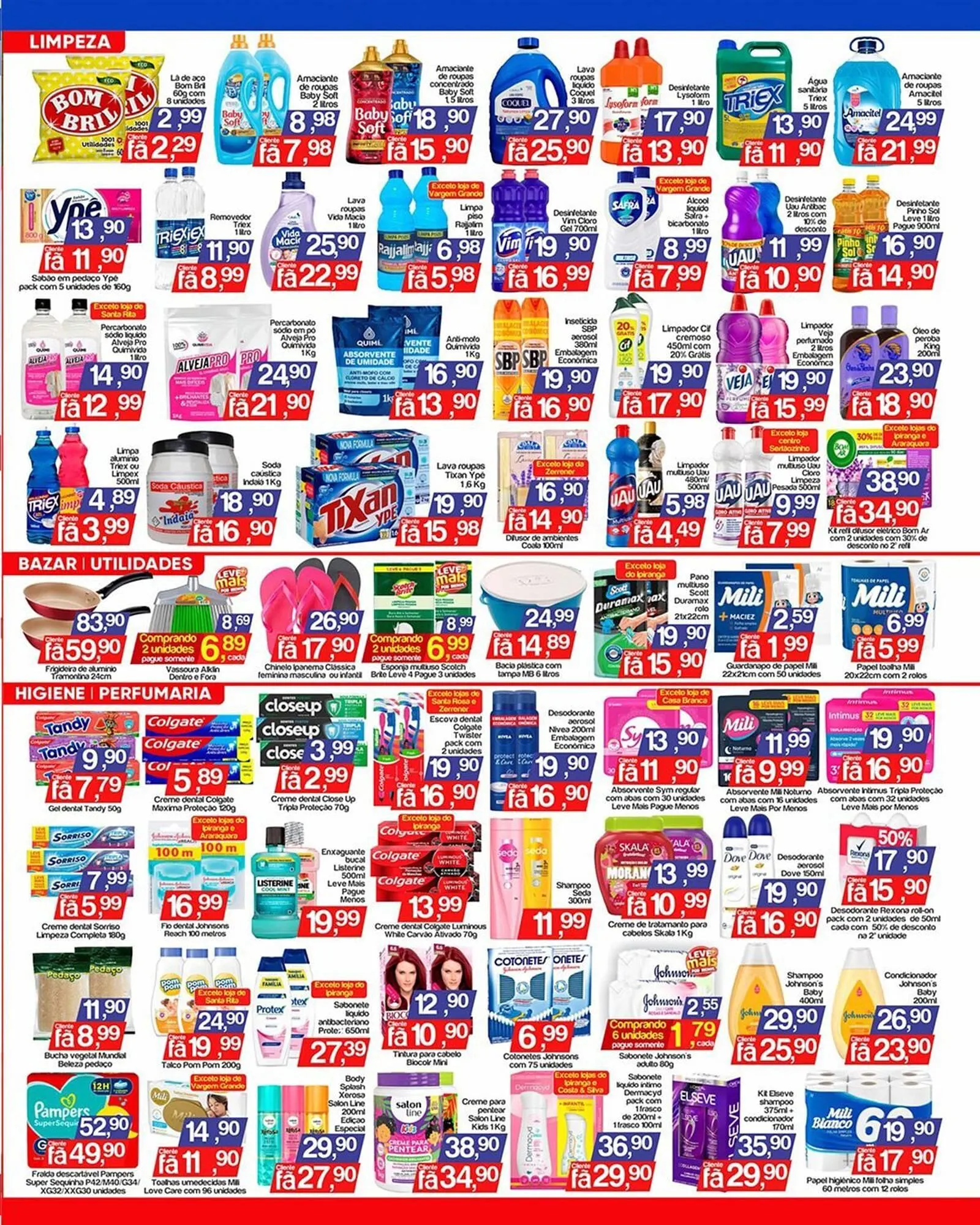 Encarte de Catálogo Supermercados Gricki 3 de abril até 5 de abril 2026 - Pagina 3