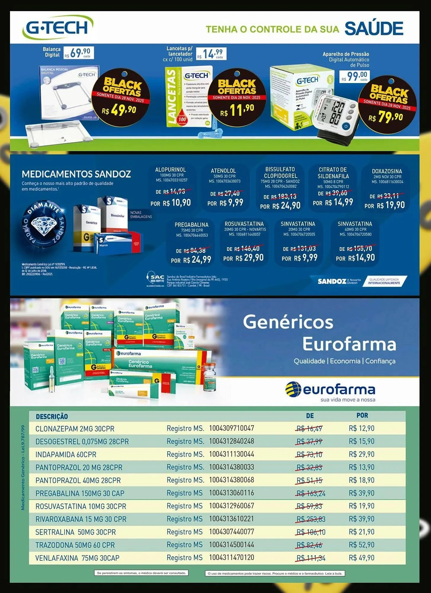 Encarte de Catálogo Tchê Farmácias 1 de novembro até 30 de novembro 2025 - Pagina 7