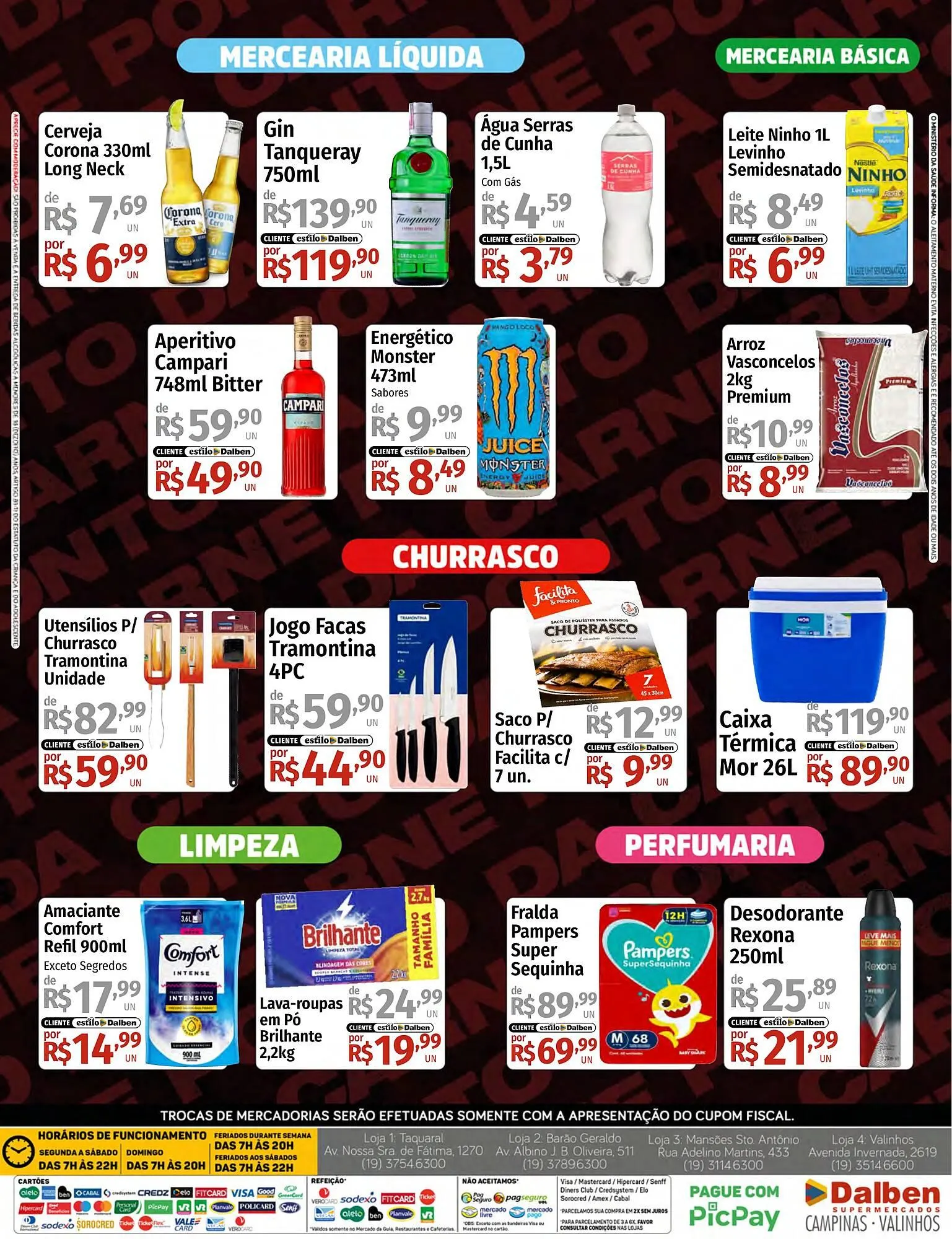 Encarte de Catálogo Supermercado Dalben 13 de maio até 14 de maio 2026 - Pagina 4