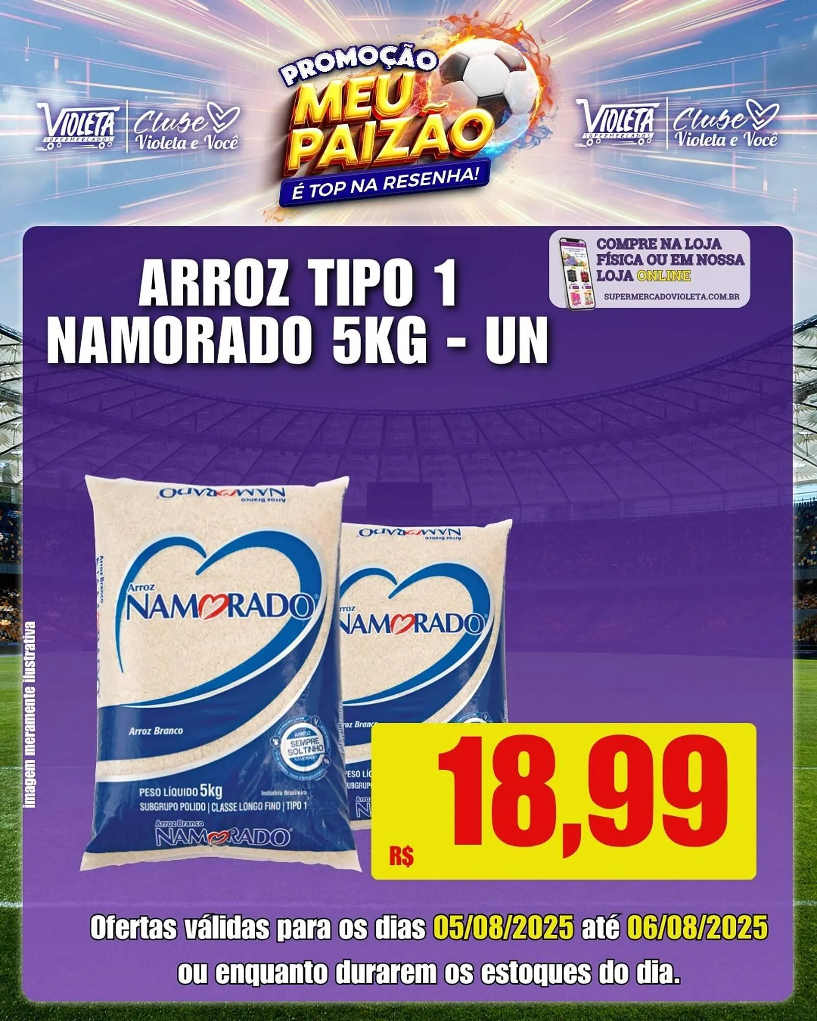 Encarte de Catálogo Violeta Supermercados 5 de agosto até 6 de agosto 2025 - Pagina 2