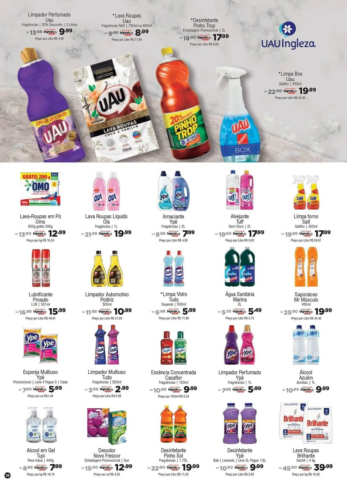 Encarte de Catálogo Big Mais Supermercados 25 de agosto até 7 de dezembro 2025 - Pagina 18