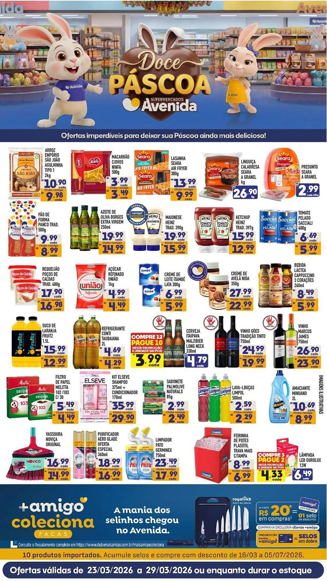 Encarte de Catálogo Supermercados Avenida 26 de março até 29 de março 2026 - Pagina 10