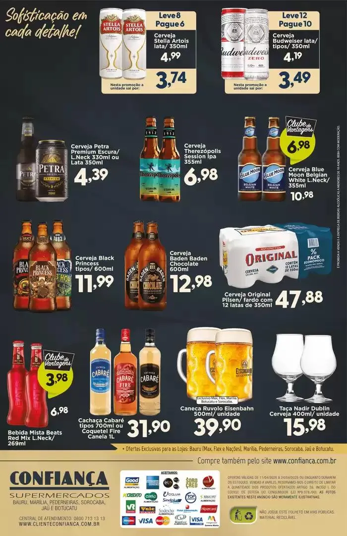 Encarte de Ampla seleção de ofertas 14 de abril até 24 de abril 2025 - Pagina 12