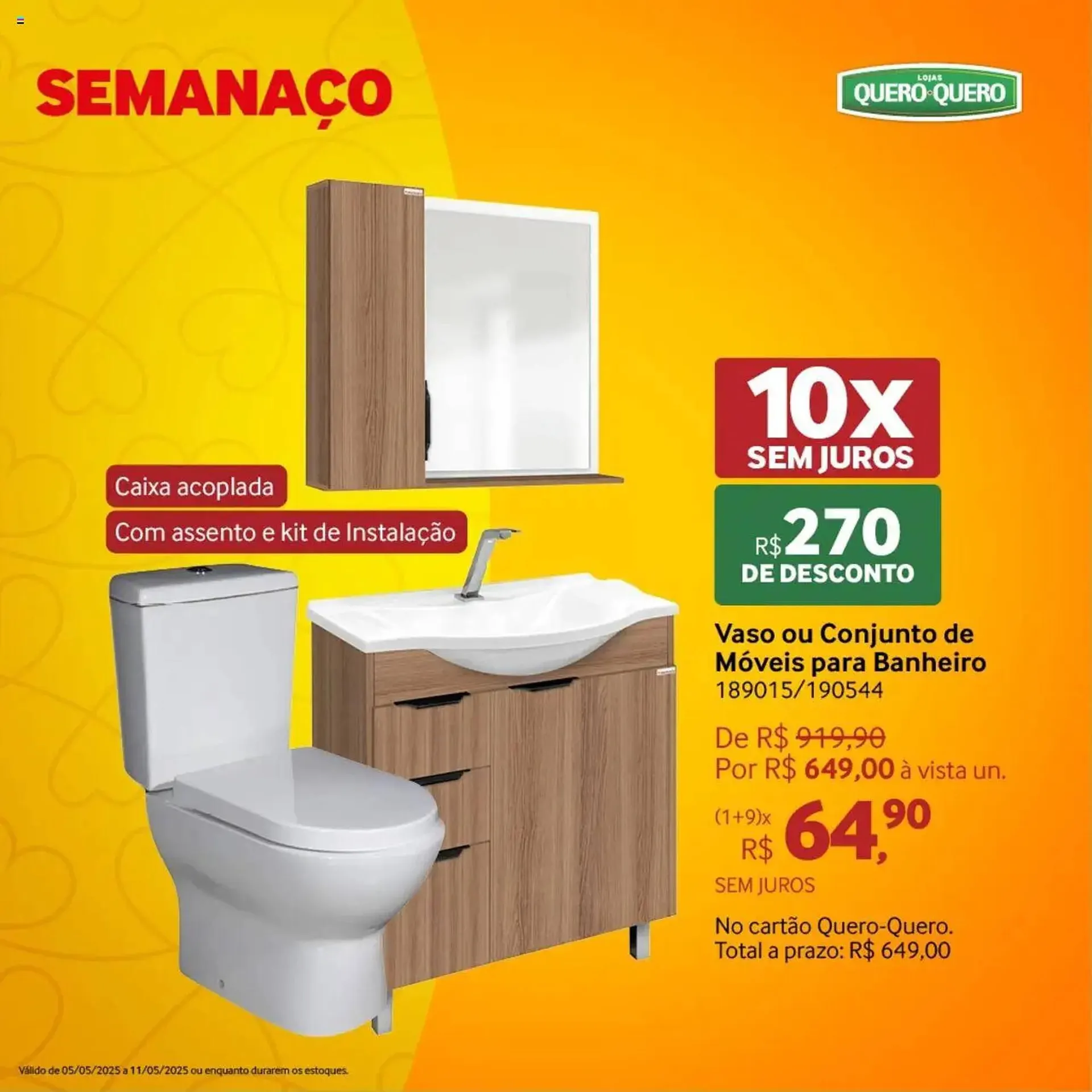 Encarte de Catálogo Quero Quero 5 de maio até 11 de maio 2025 - Pagina 7