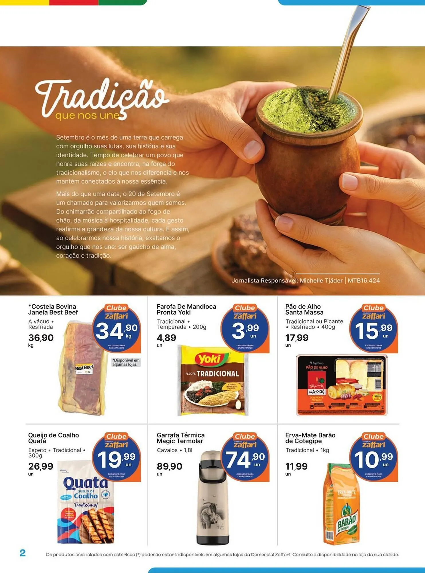 Encarte de Encarte Comercial Zaffari 12 de setembro até 21 de setembro 2025 - Pagina 2