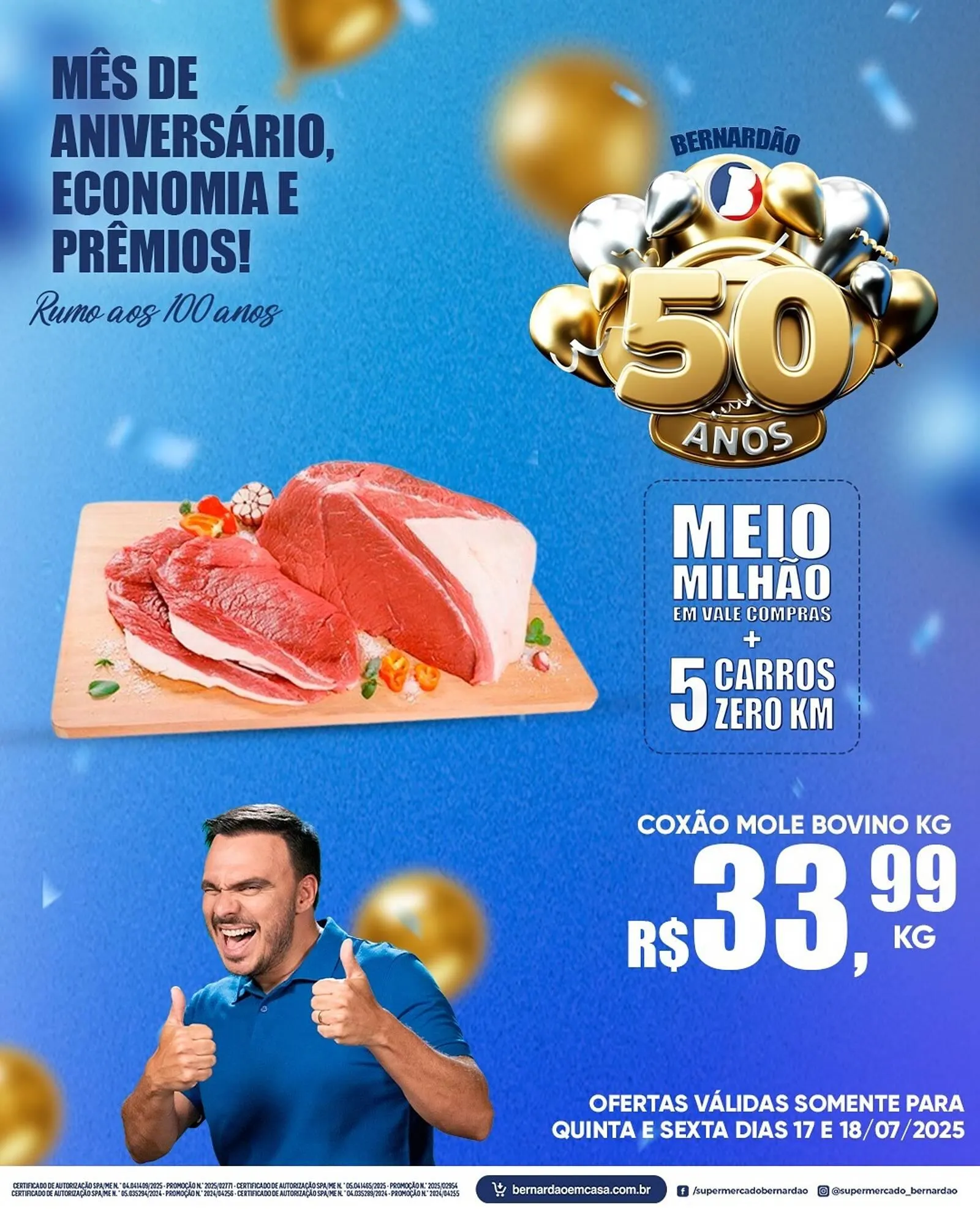 Encarte de Catálogo Supermercado Bernardão 16 de julho até 18 de julho 2025 - Pagina 5