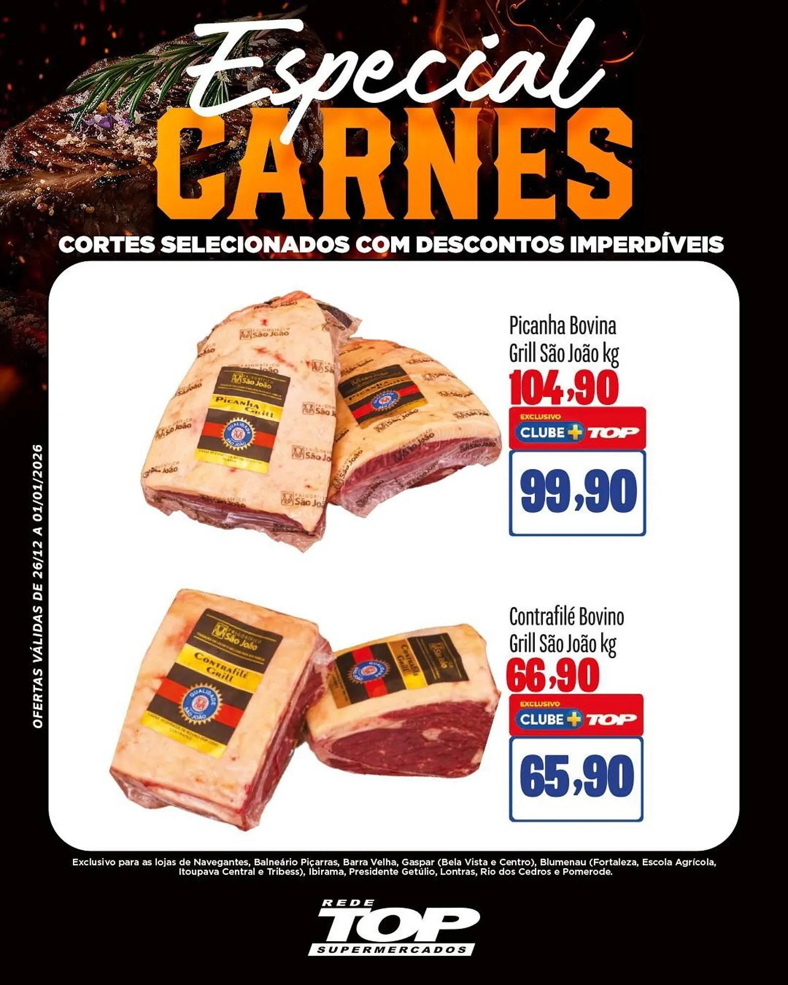 Encarte de Encarte Rede Top 26 de dezembro até 1 de janeiro 2026 - Pagina 1