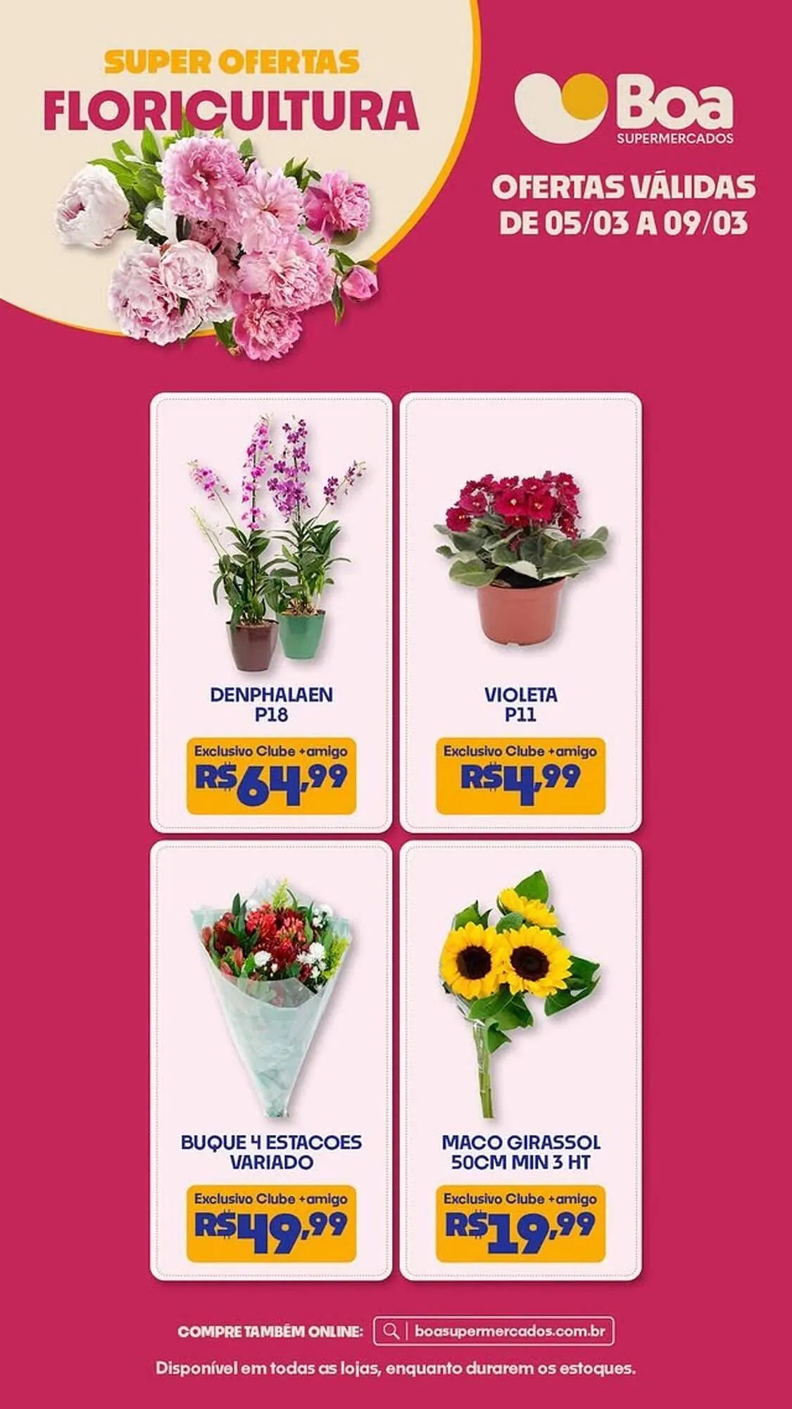 Encarte de Tabloide Boa Supermercados 5 de março até 9 de março 2026 - Pagina 3