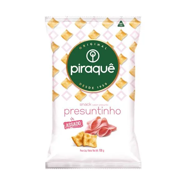 Biscoito Piraquê Presuntinho 100g