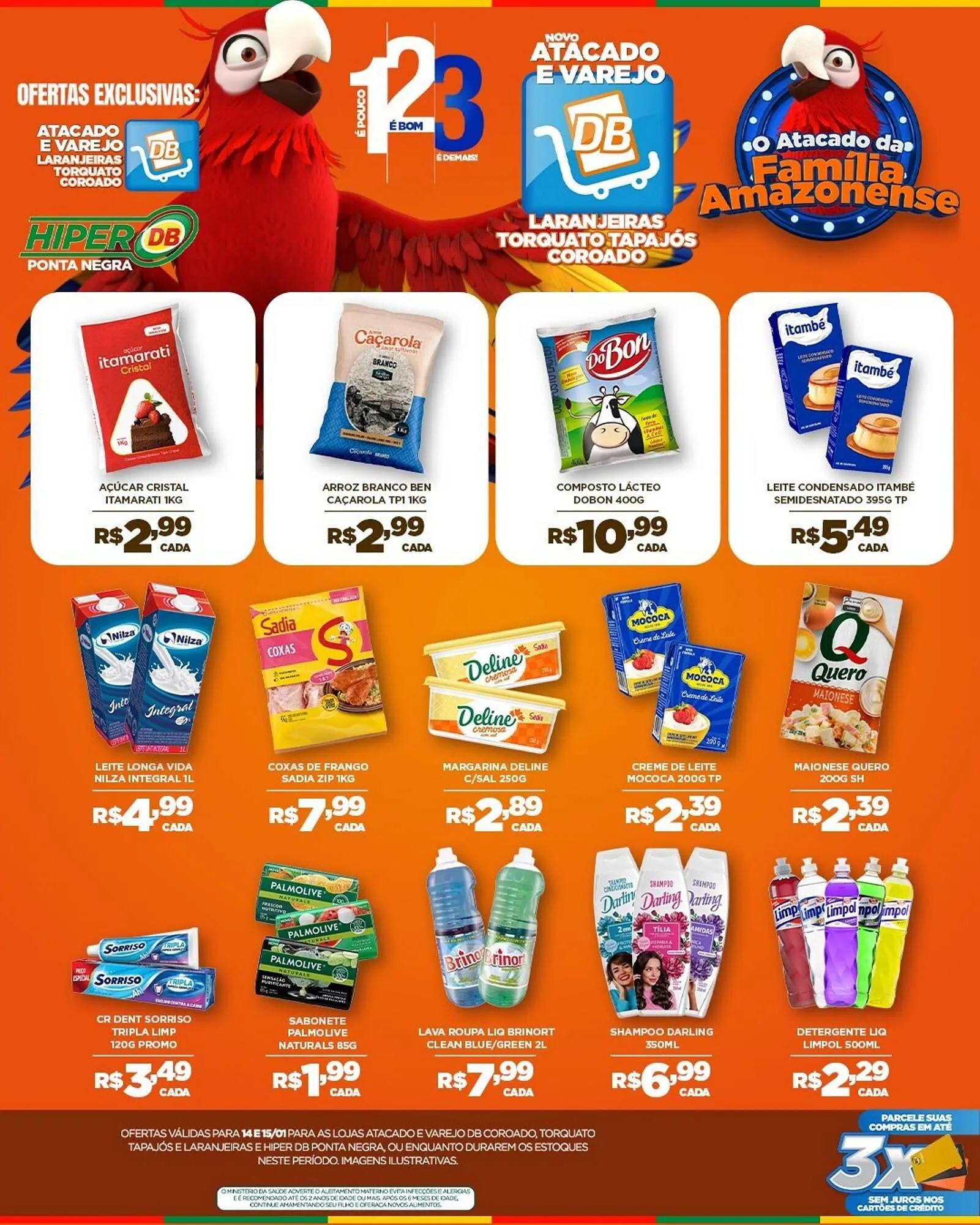 Encarte de Catálogo DB Supermercados 14 de janeiro até 15 de janeiro 2026 - Pagina 4
