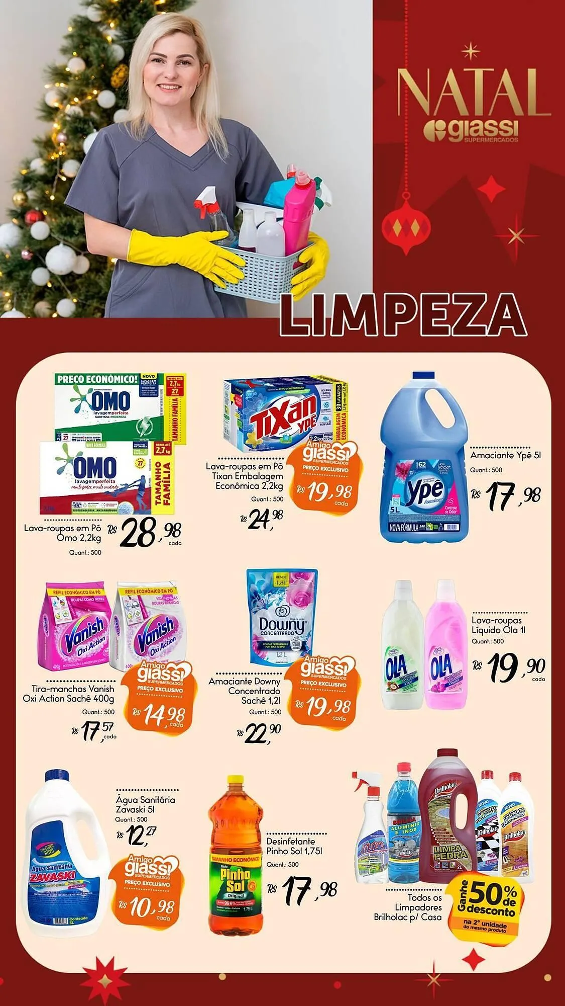 Encarte de Encarte Giassi Supermercados 19 de dezembro até 5 de janeiro 2026 - Pagina 24
