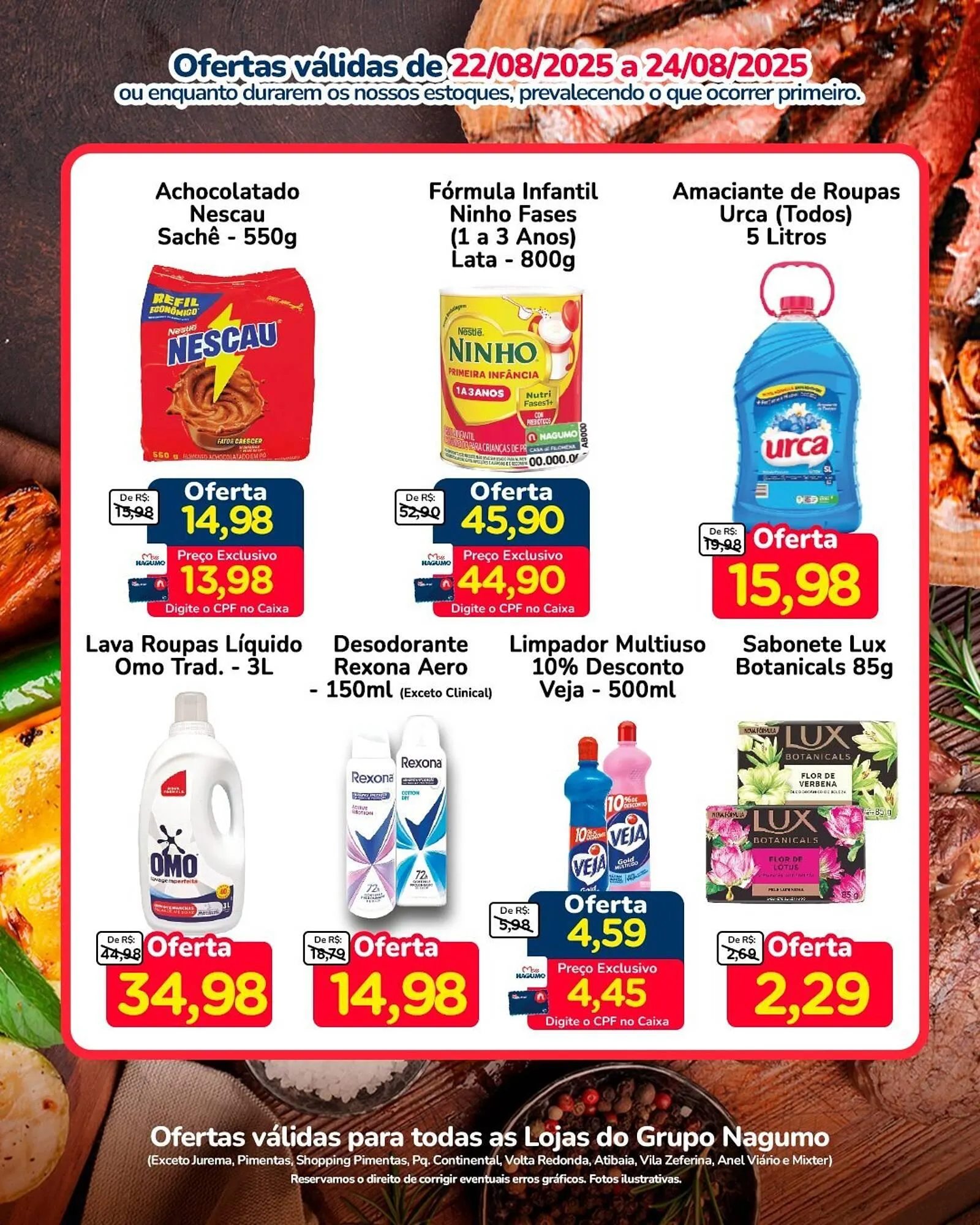 Encarte de Catálogo Nagumo 23 de agosto até 24 de agosto 2025 - Pagina 3