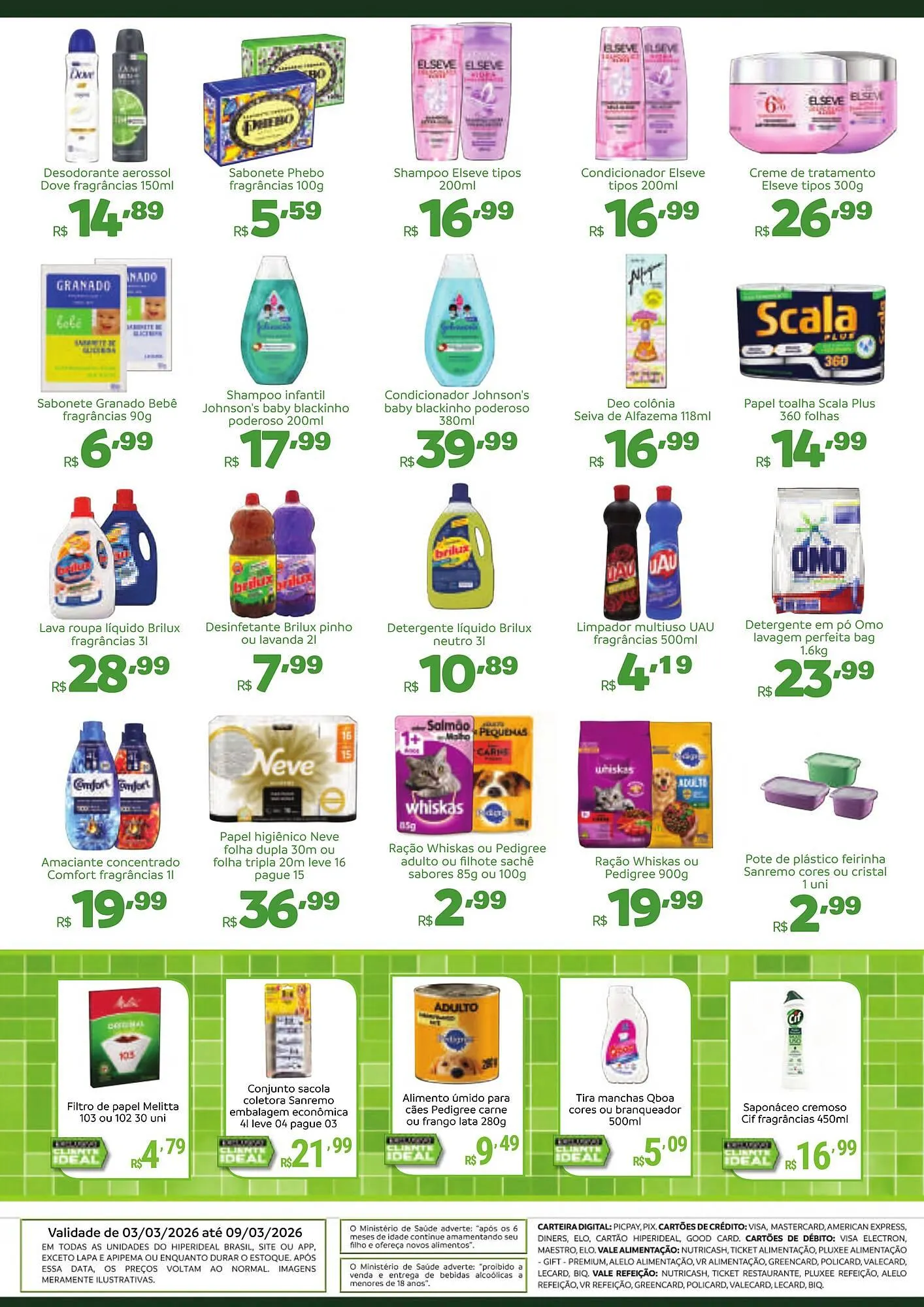Encarte de Catálogo Hiperideal Supermercados 3 de março até 9 de março 2026 - Pagina 4