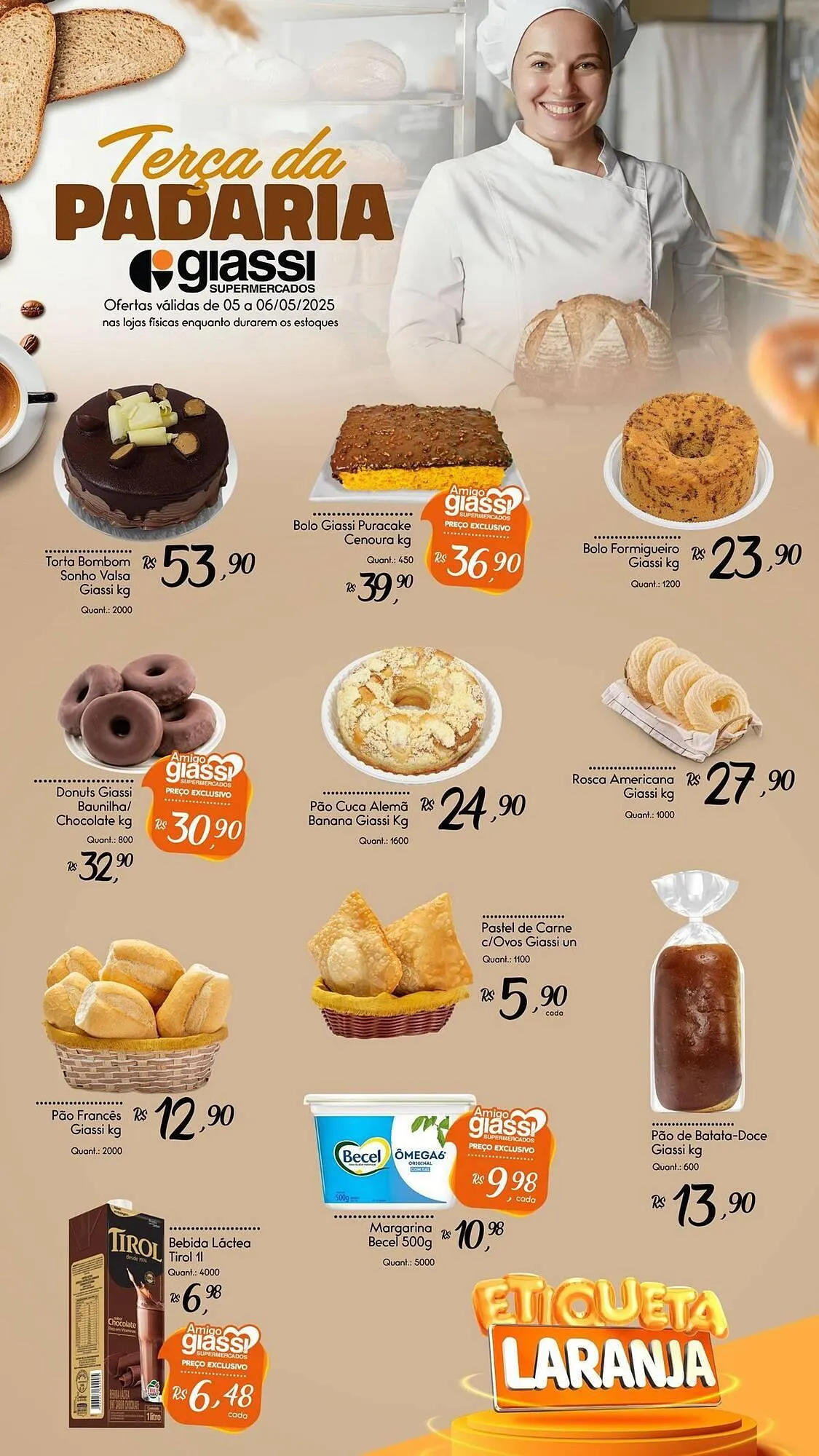 Encarte de Catálogo Giassi Supermercados 5 de maio até 6 de maio 2025 - Pagina 3