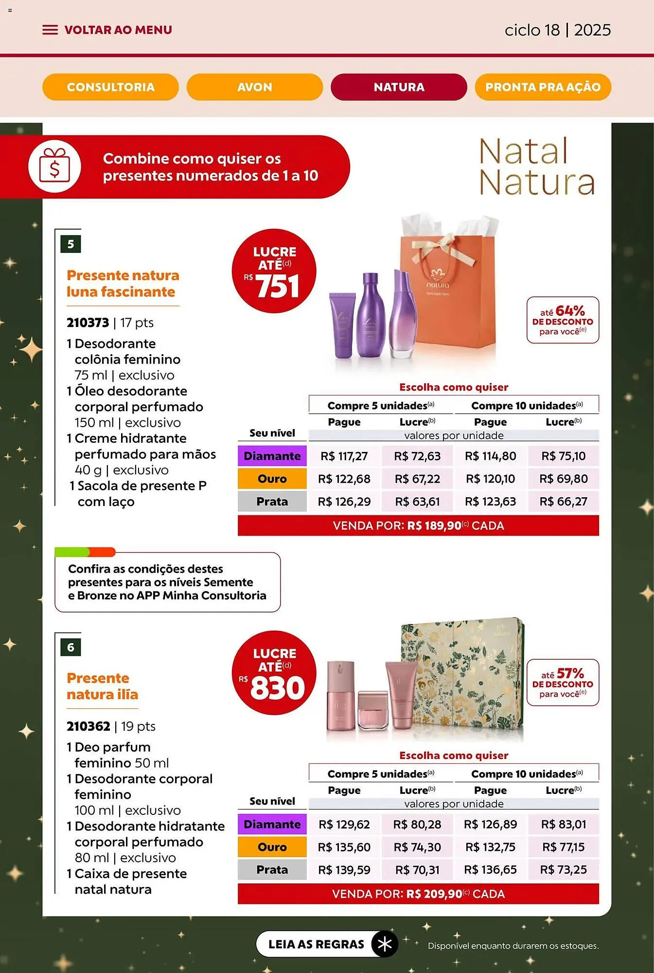 Encarte de Catálogo Avon 29 de outubro até 30 de novembro 2025 - Pagina 46