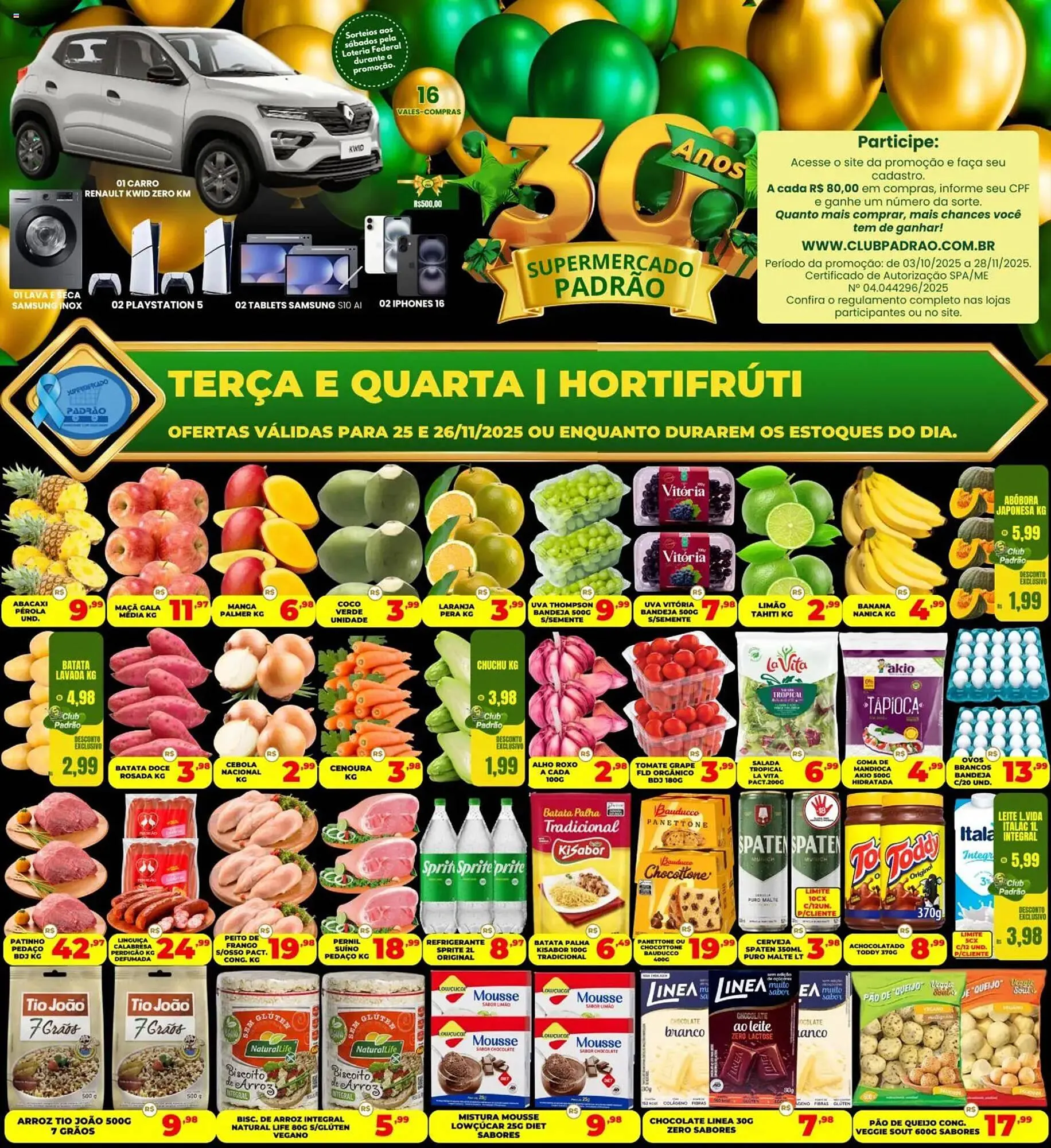 Folheto Supermercado Padrão - 1