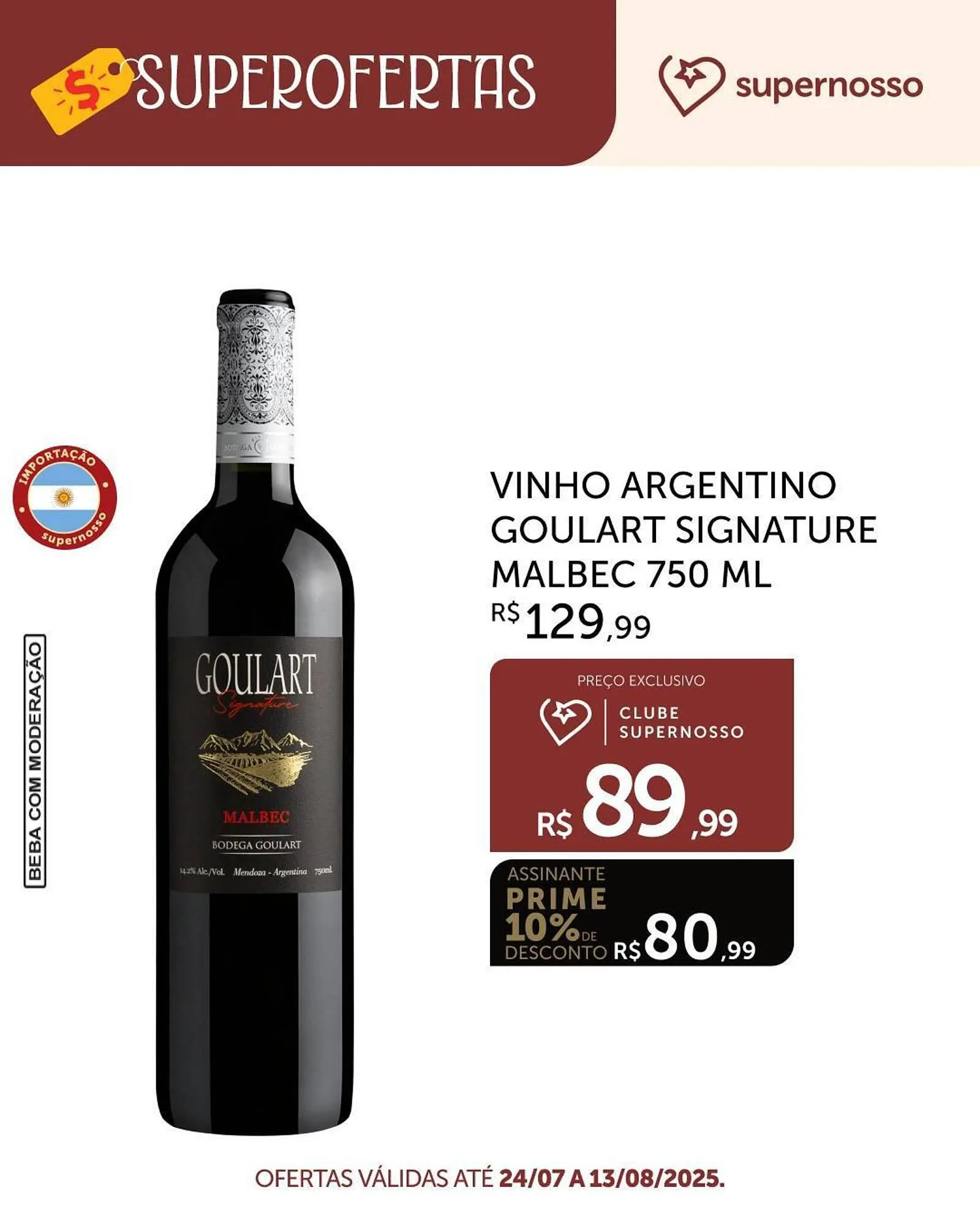 Encarte de Catálogo Super Nosso 12 de agosto até 13 de agosto 2025 - Pagina 4