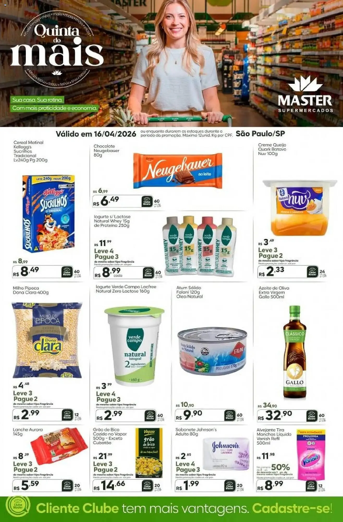 Folheto Master Supermercados - 1