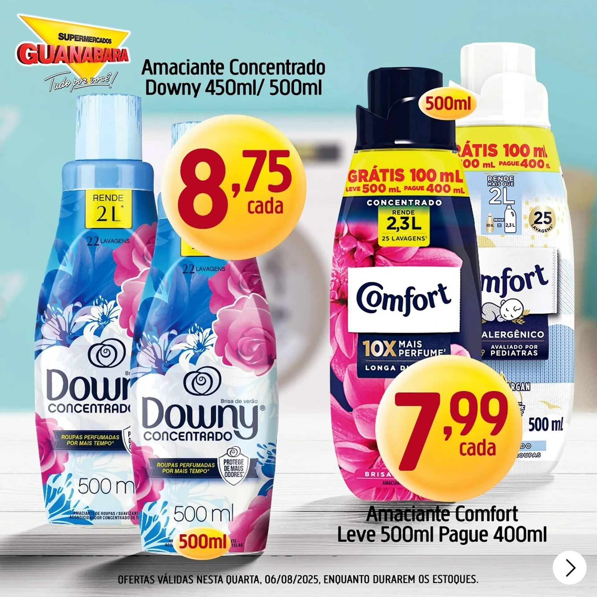Encarte de Catálogo Supermercados Guanabara 6 de agosto até 6 de agosto 2025 - Pagina 3