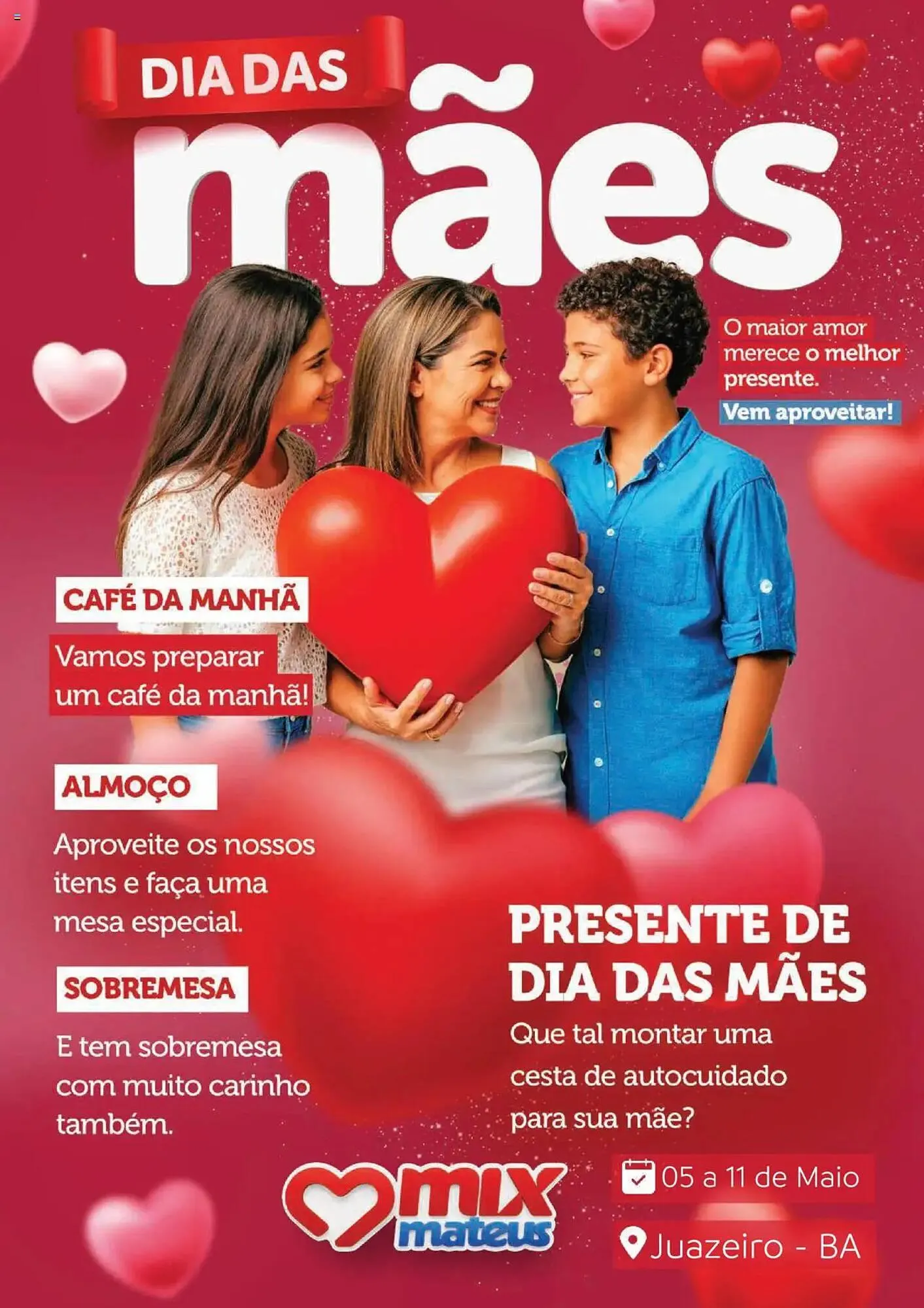 Encarte de Catálogo Supermercados Mateus 5 de maio até 11 de maio 2025 - Pagina 1