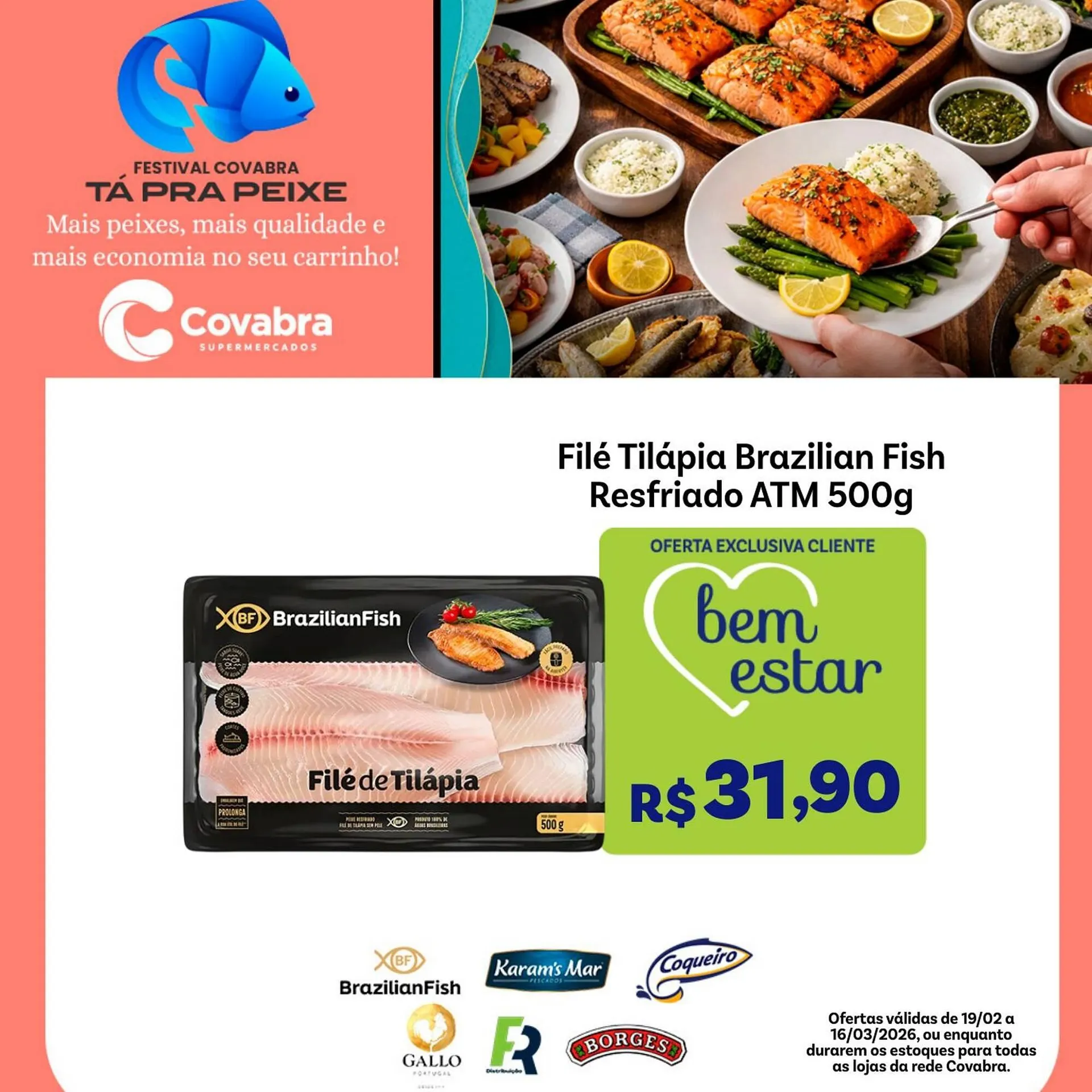 Encarte de Catálogo Covabra Supermercados 18 de fevereiro até 16 de março 2026 - Pagina 8