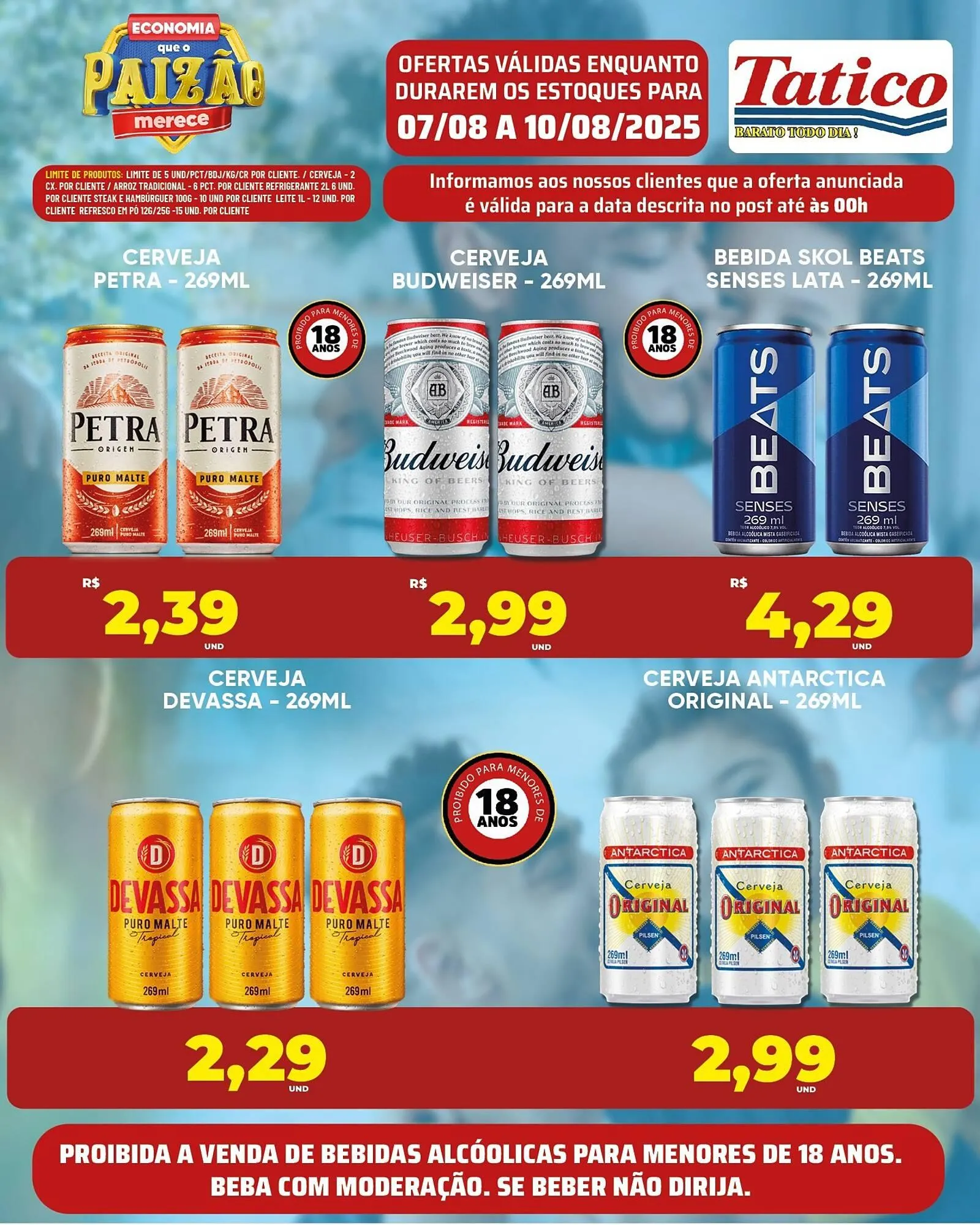 Encarte de Catálogo Tatico 7 de agosto até 10 de agosto 2025 - Pagina 2