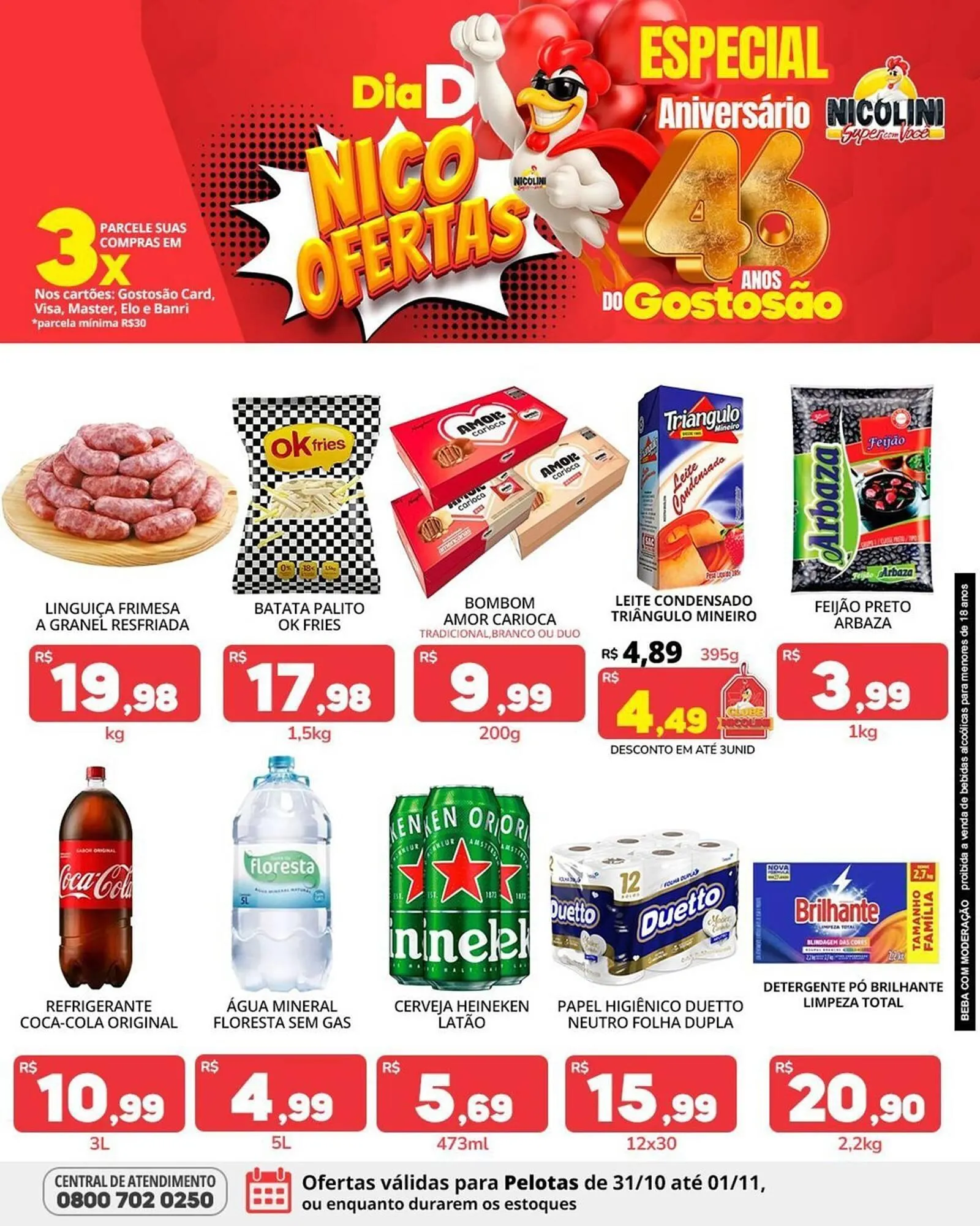 Encarte de Catálogo Super Nicolini 31 de outubro até 1 de novembro 2025 - Pagina 4